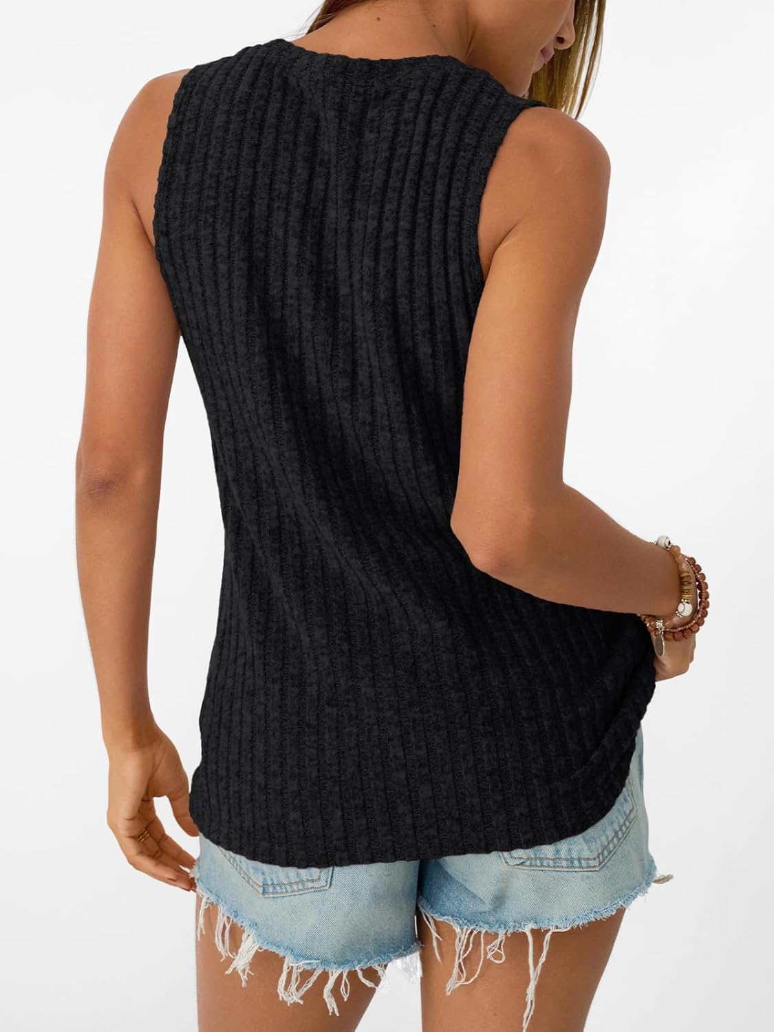 Womens Tank Tops Sleeveless Tunic Summer Basic Soft Casual Trendy Vacation Outfits