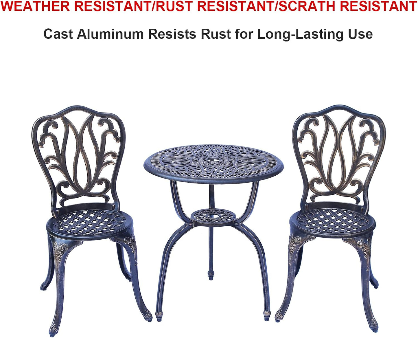 C/G 3 Piece Bistro Set Outdoor Patio Table