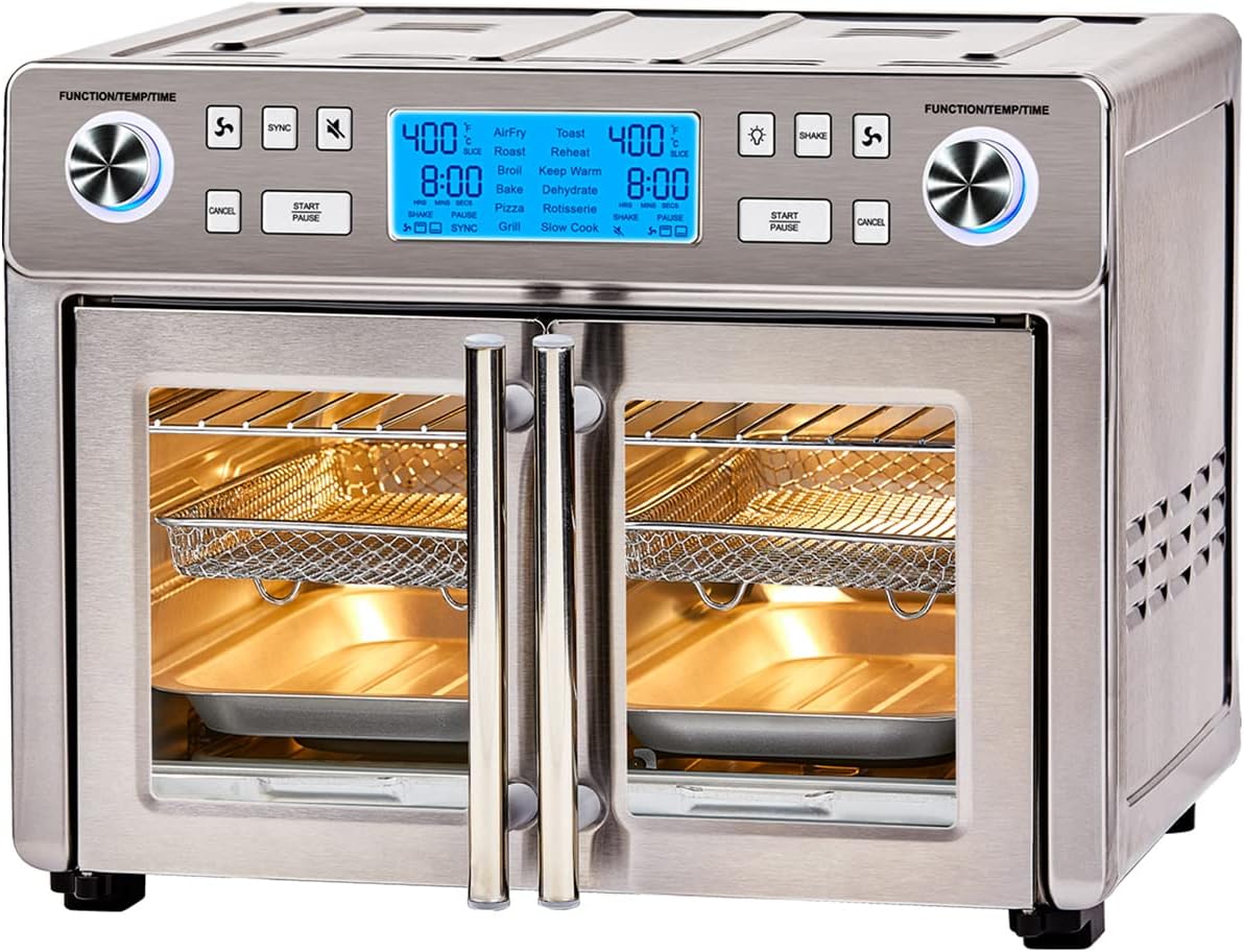 Emeril Dual Zone 360 Air Fryer Oven Combo with French Door