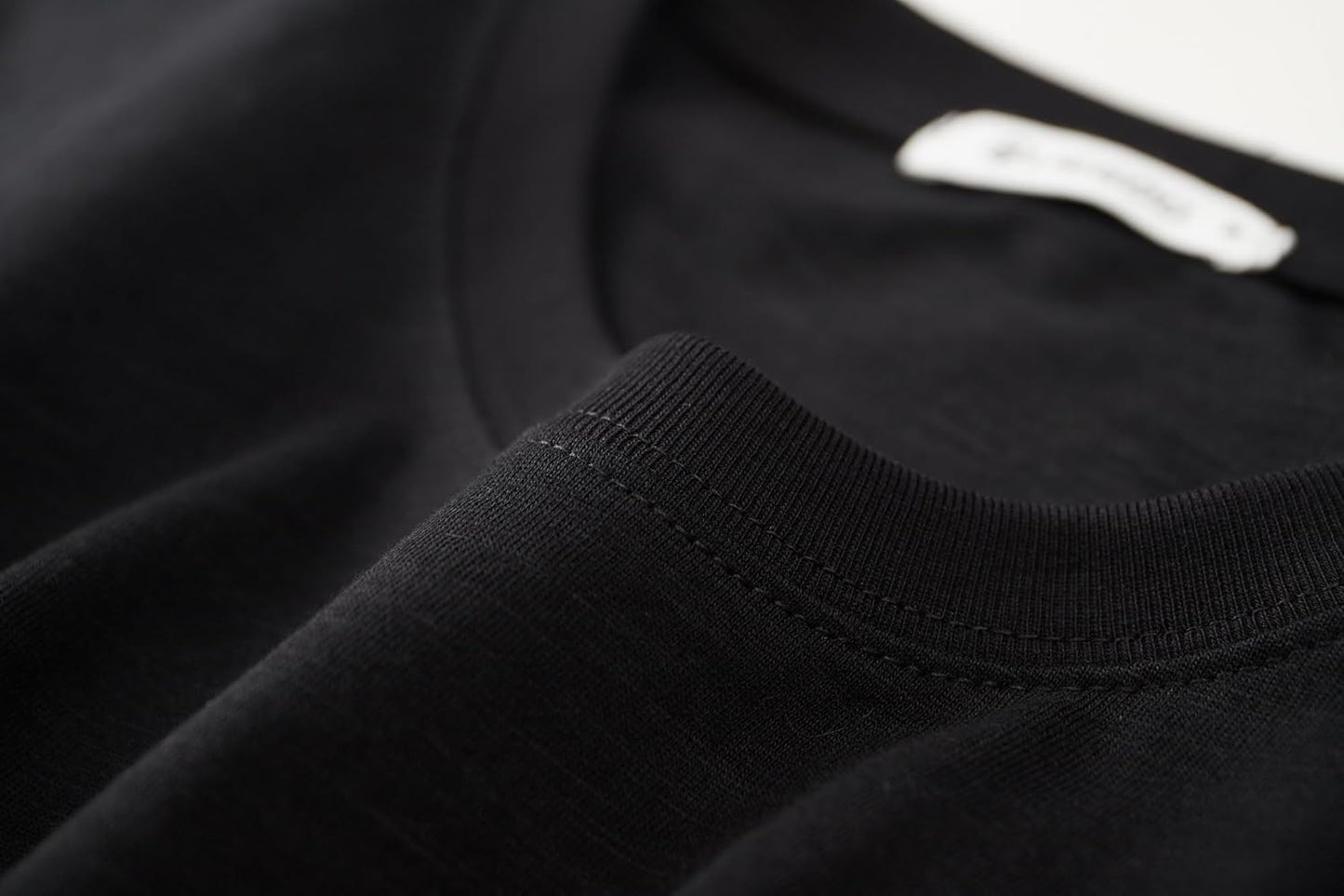 Cotton Loose Fit Thick T-Shirt Heavy Weight Crewneck Tees for Men