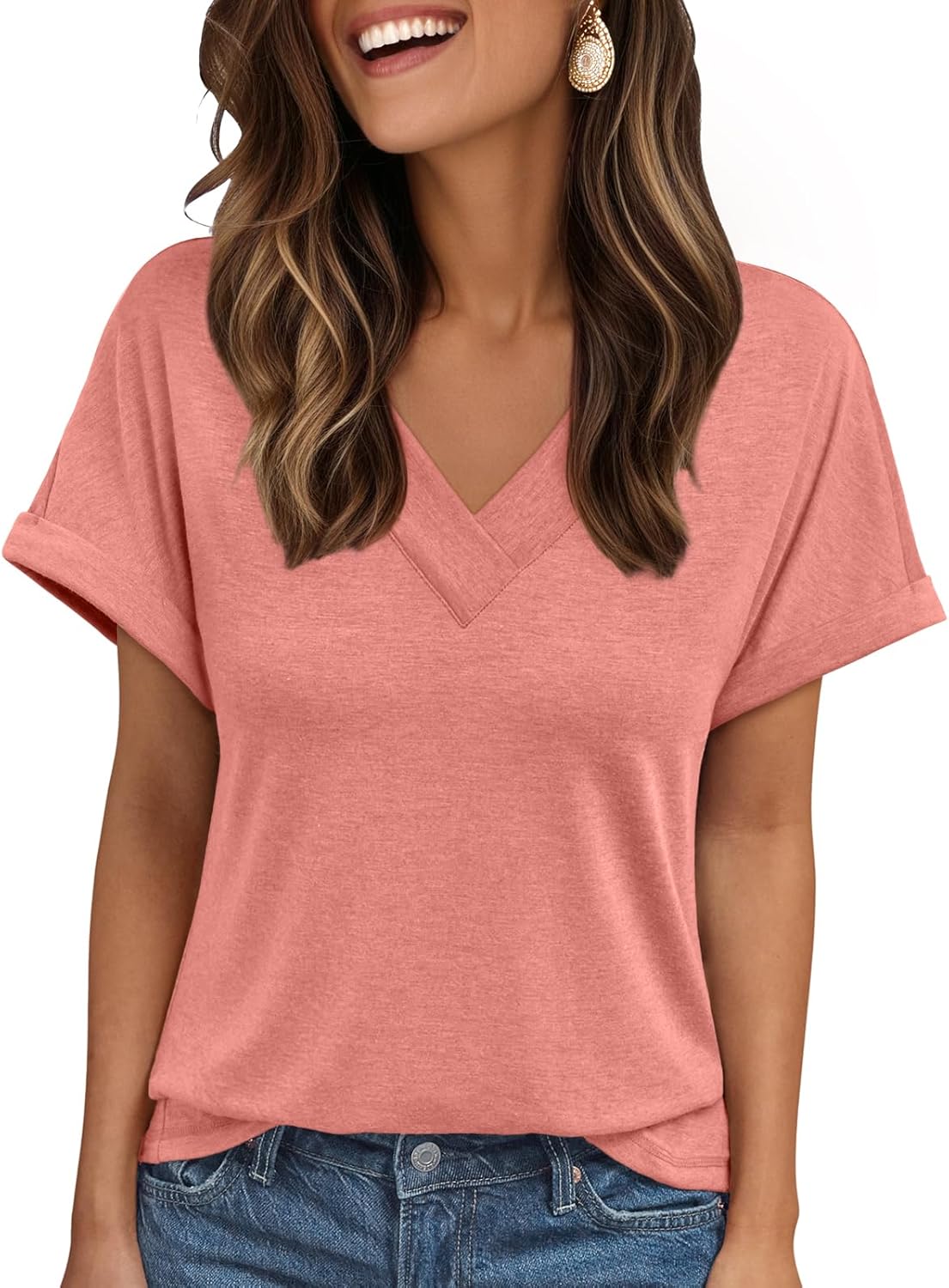 Womens Tops Short Sleeve T Shirt