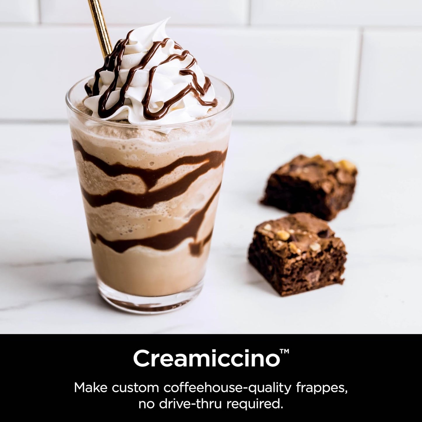 Ninja NC301 CREAMi Ice Cream Maker, for Gelato, Mix-ins, Milkshakes, Sorbet, Smoothie Bowls & More