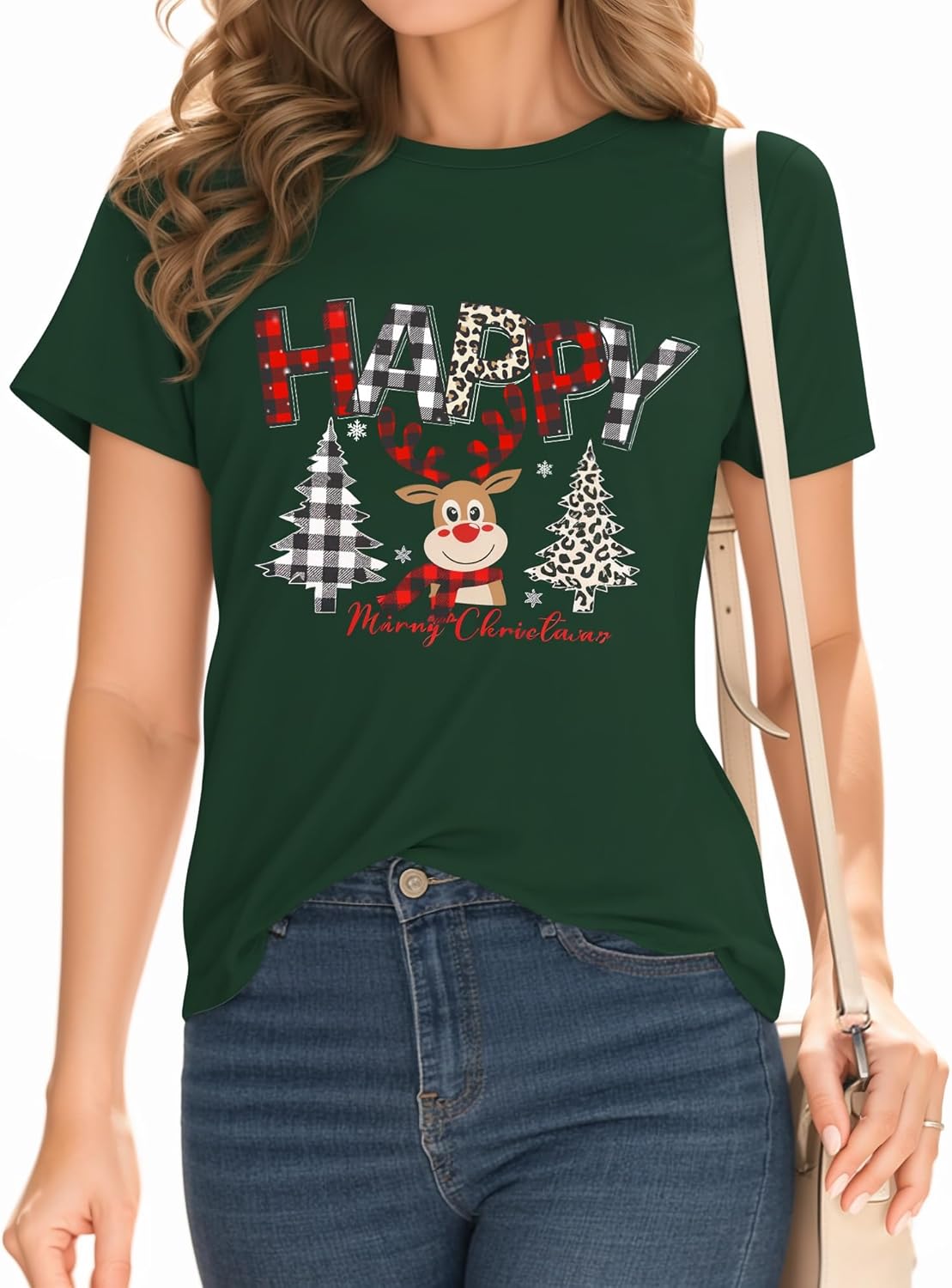 Short Sleeve Crew Neck Casual Shirts Basic Tee Summer Tops