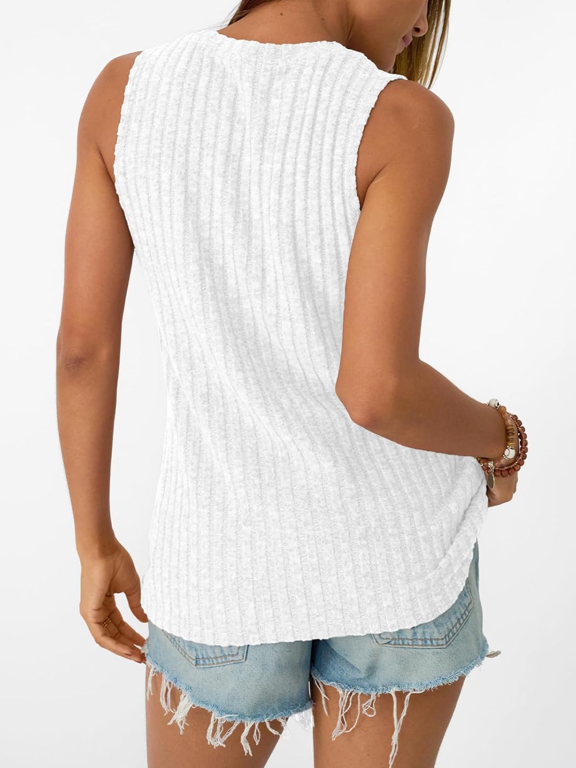 Womens Tank Tops Sleeveless Tunic Summer Basic Soft Casual Trendy Vacation Outfits