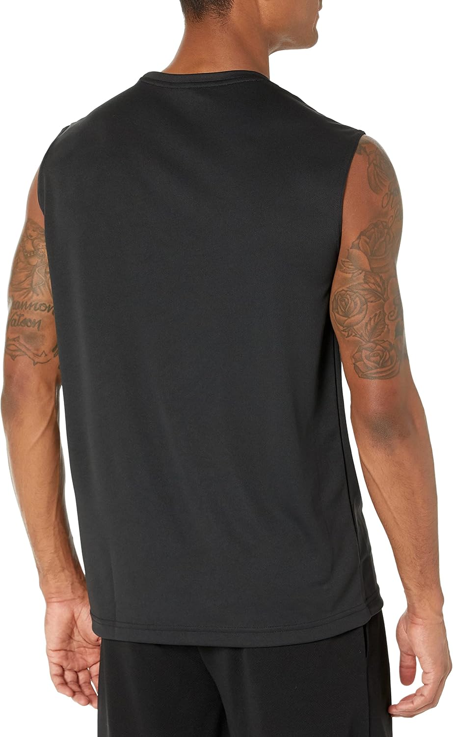 Essentials Men's Active Performance Tech Muscle Tank Pack of 2
