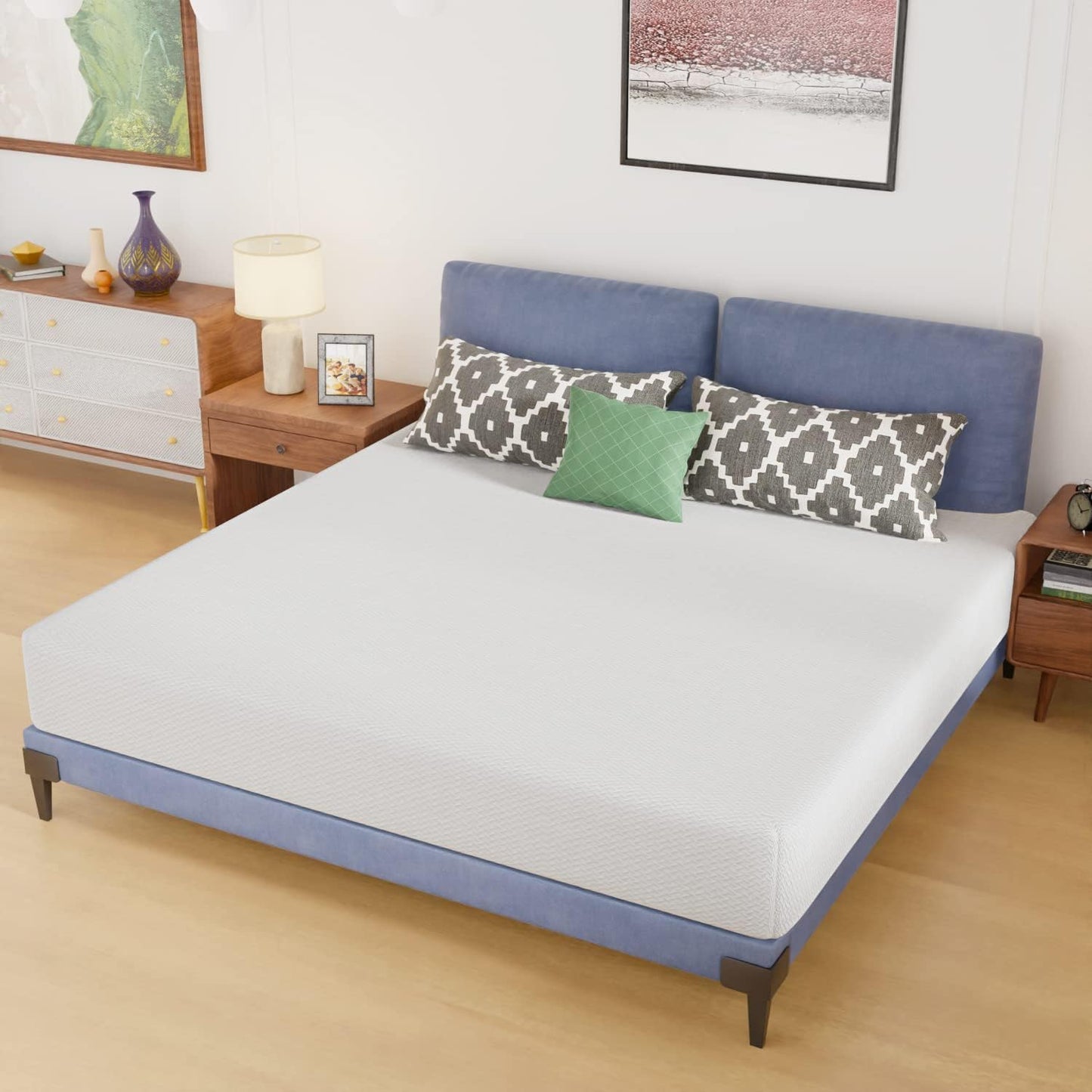 Twin 6 Inch Gel Memory Foam Mattress in a Box Medium Firm