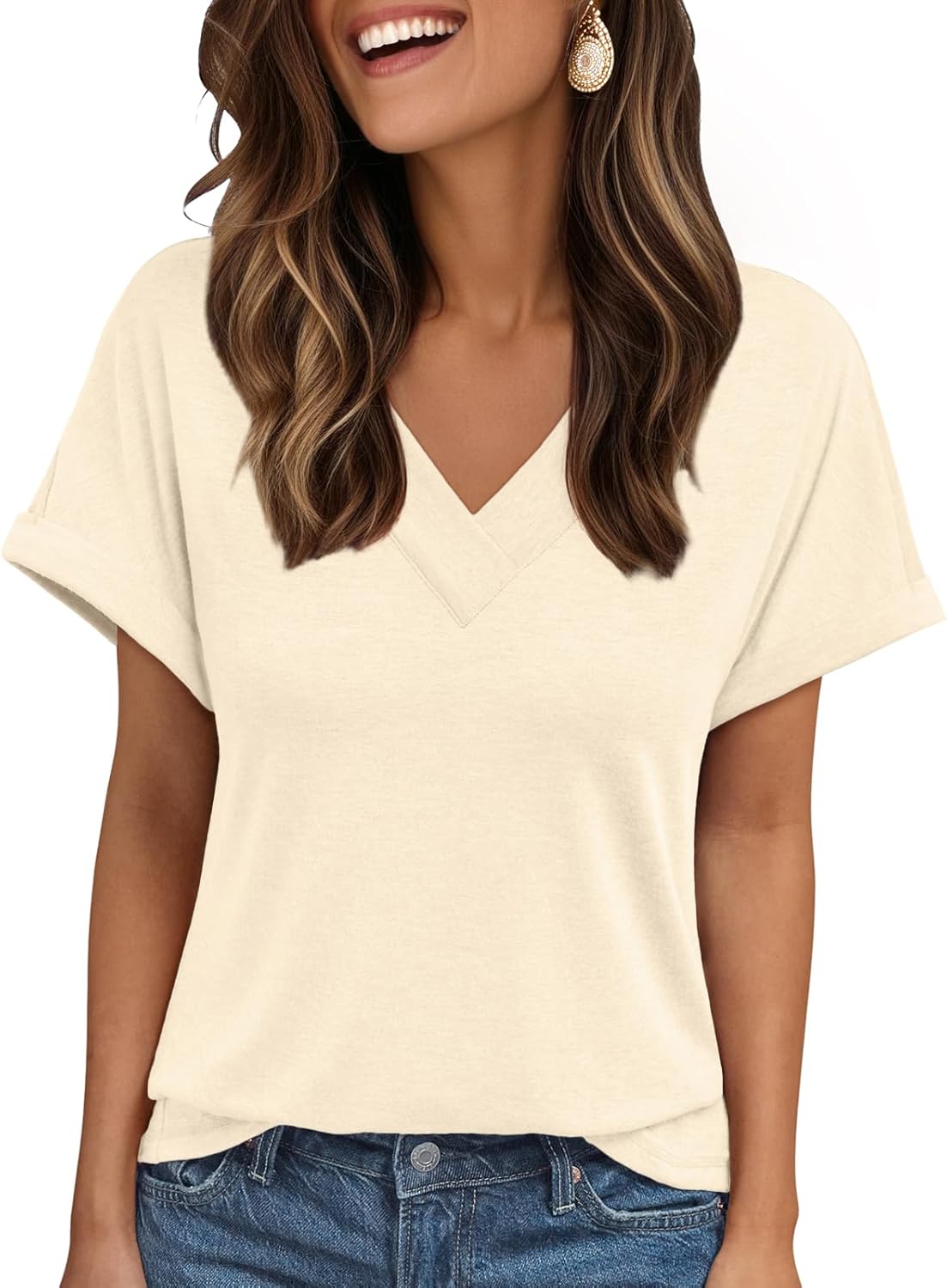 Womens Tops Short Sleeve T Shirt