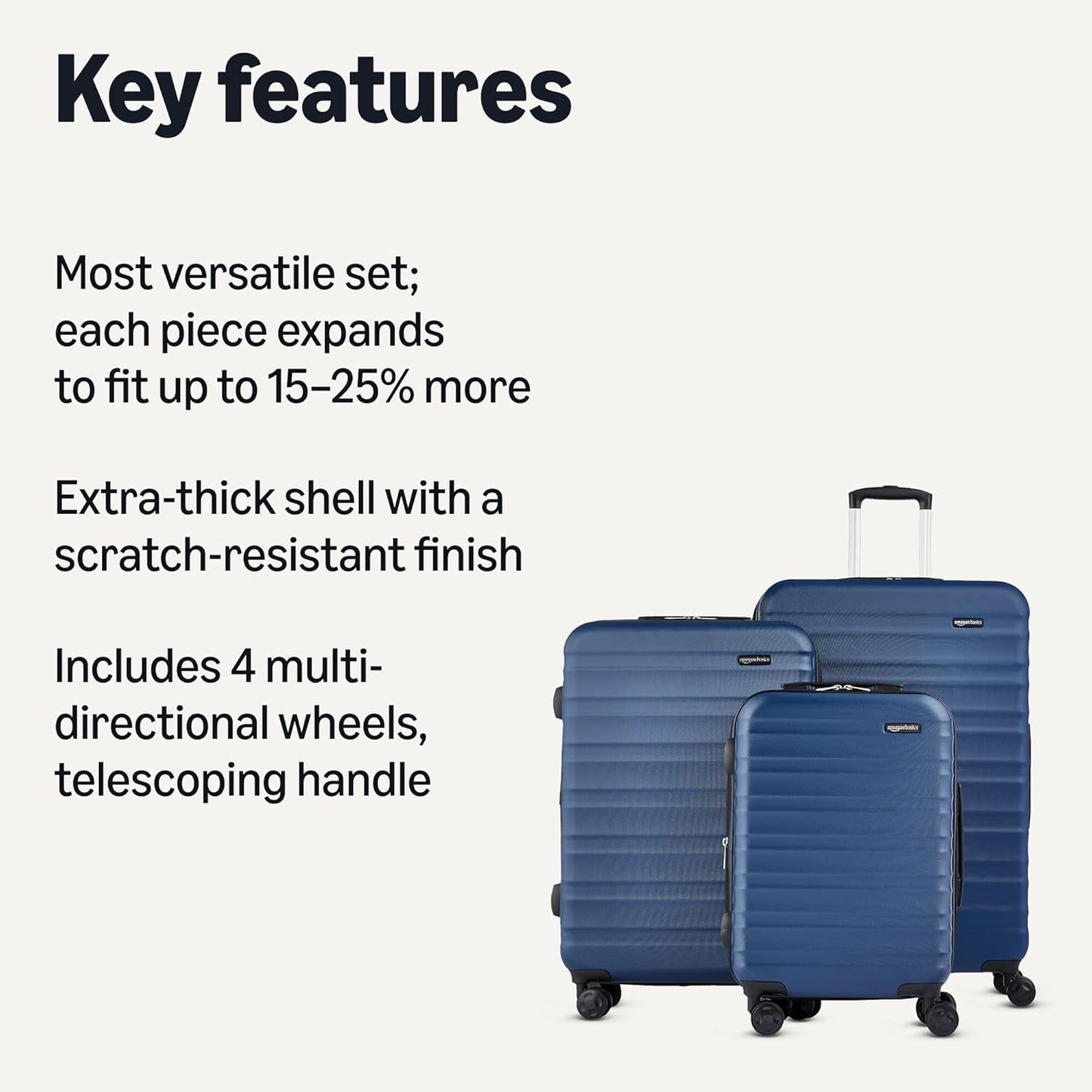 26" Hardside Medium Checked Luggage