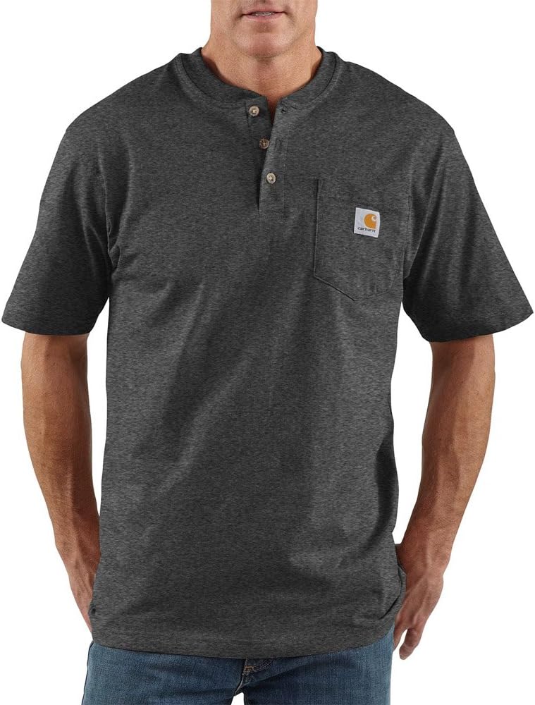 Short Sleeve Workwear Henley T-Shirt