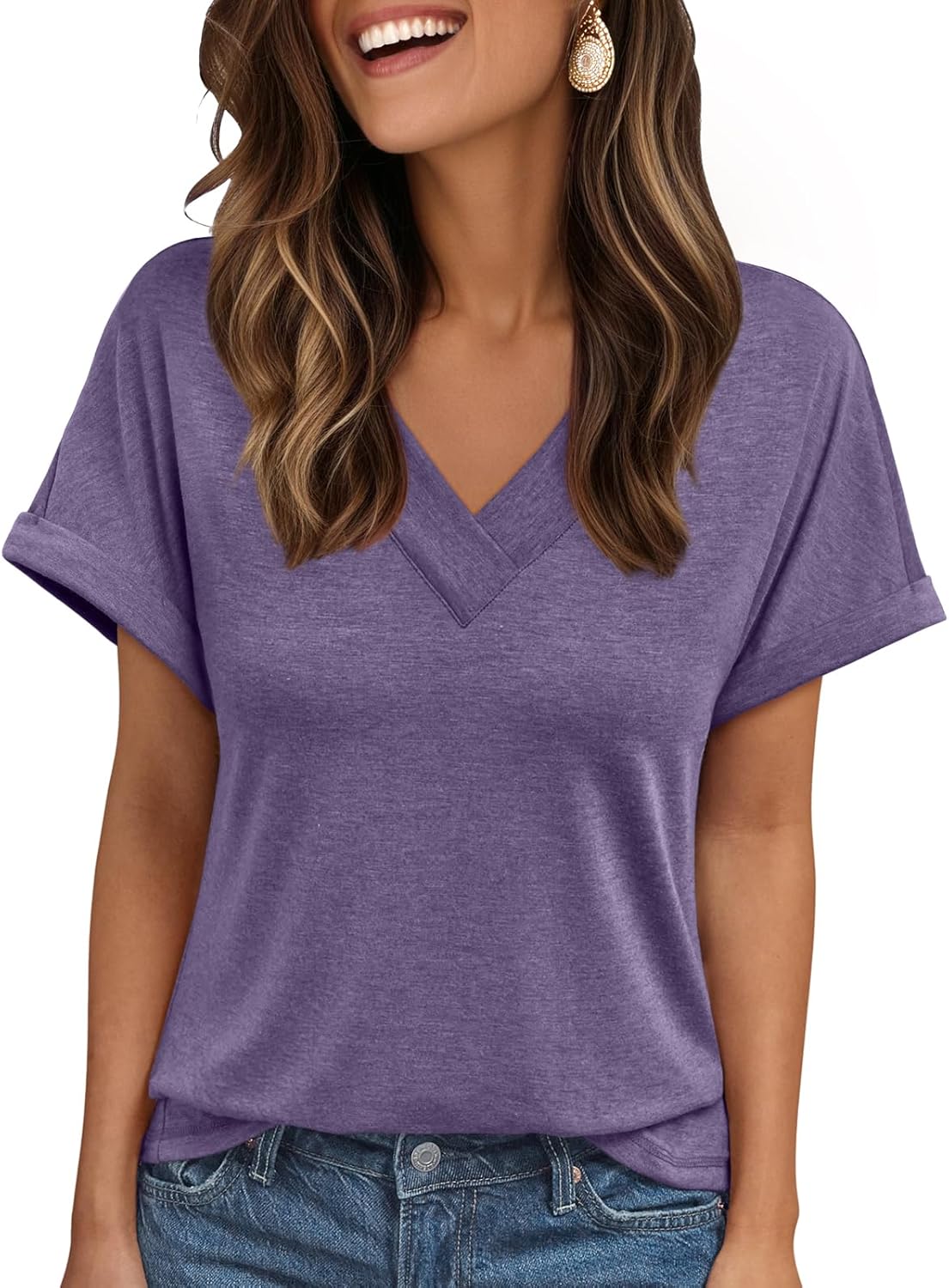 Womens Tops Short Sleeve T Shirt