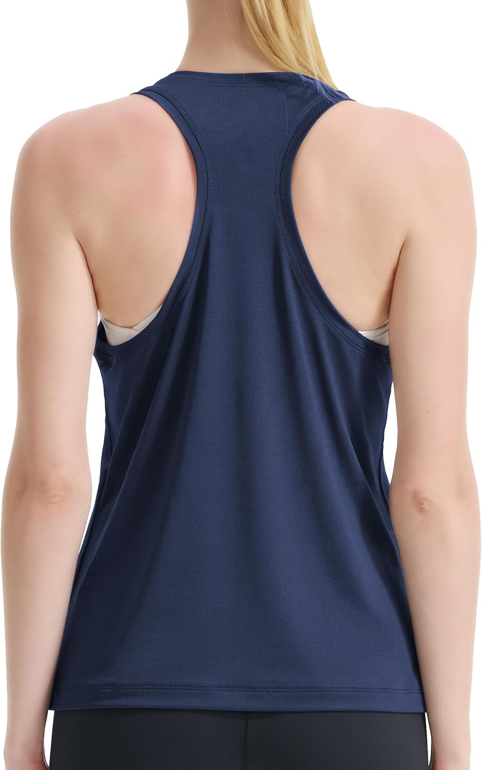 Womens Racerback Workout Tank Tops Lightweight for Running Yoga Gym Casual