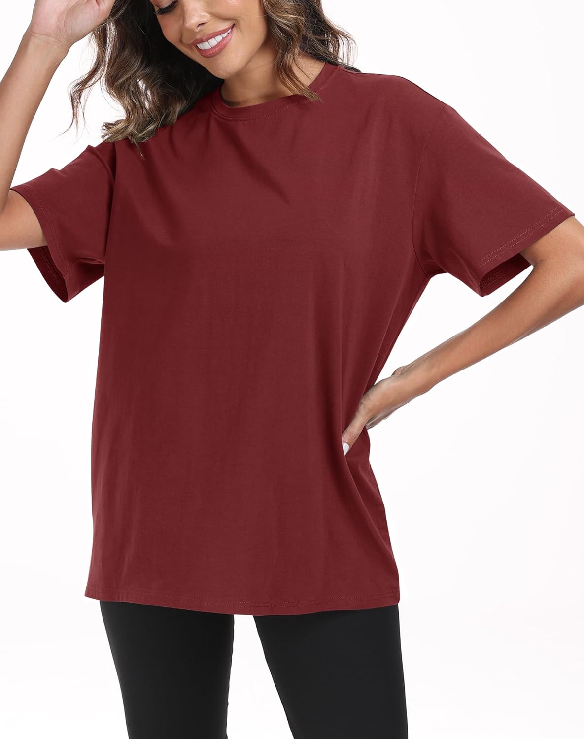 Womens Oversized Short Sleeve T Shirts