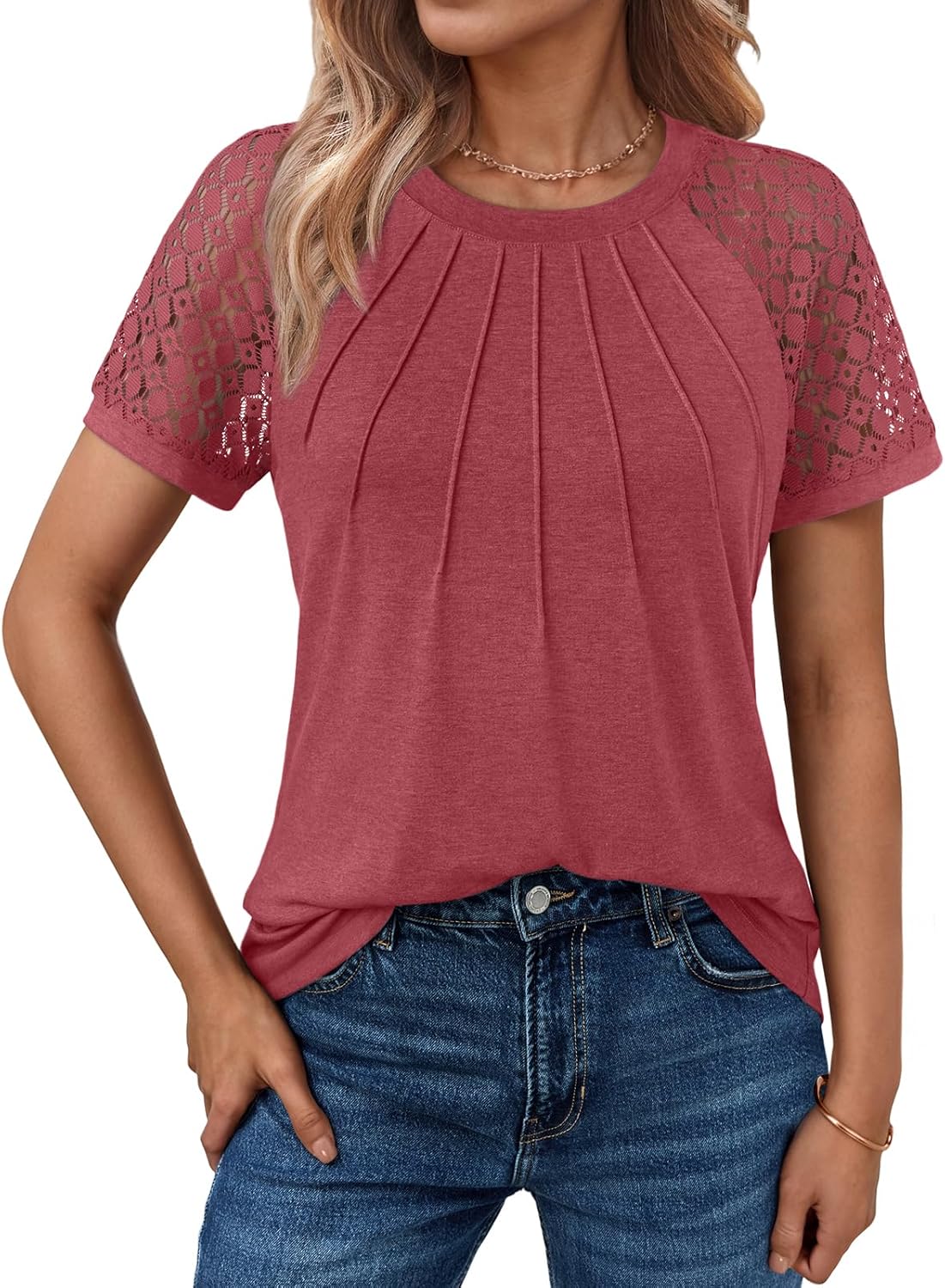 Spring Shirts Trendy Vacation Outfits Short Sleeve Tee