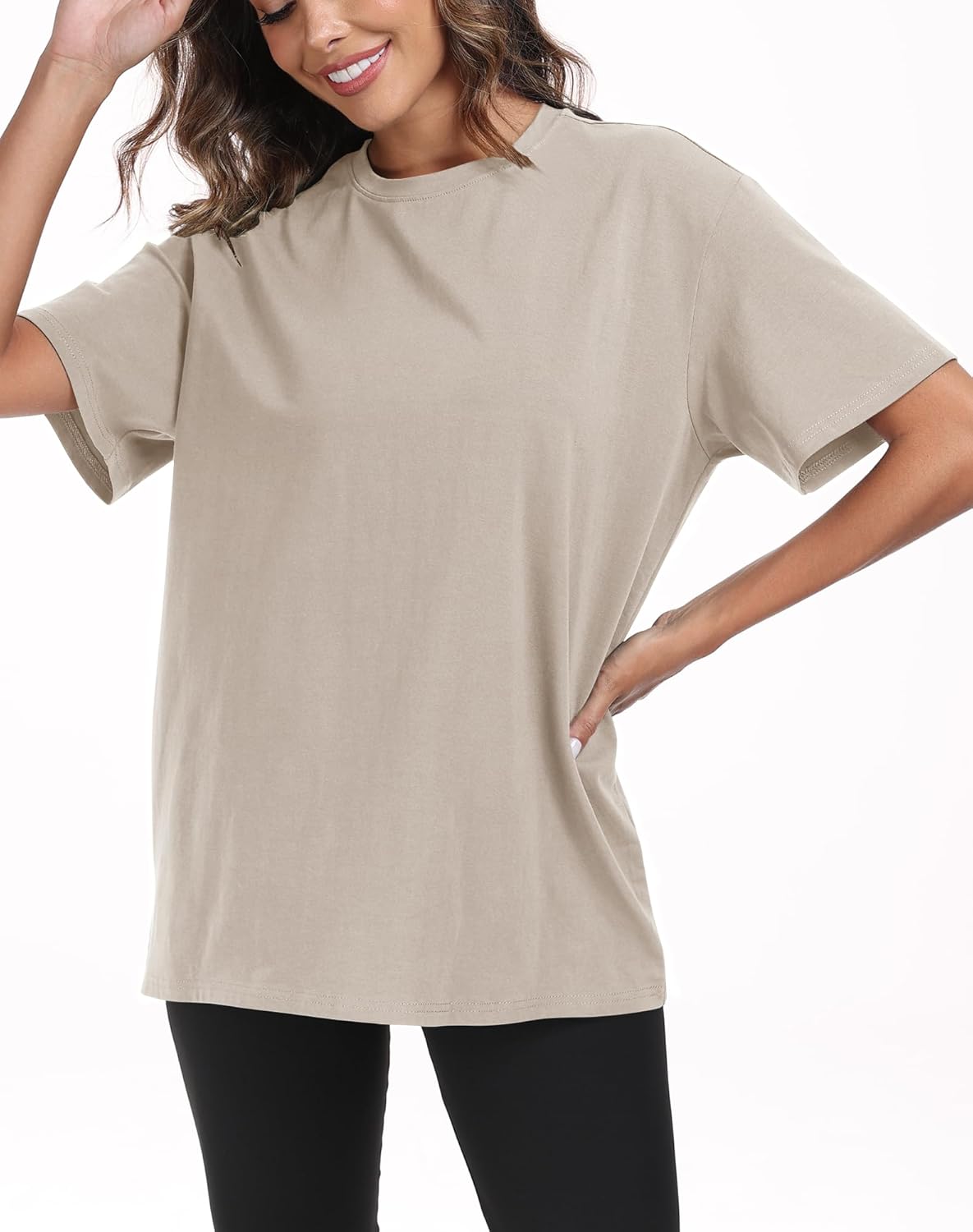 Womens Oversized Short Sleeve T Shirts