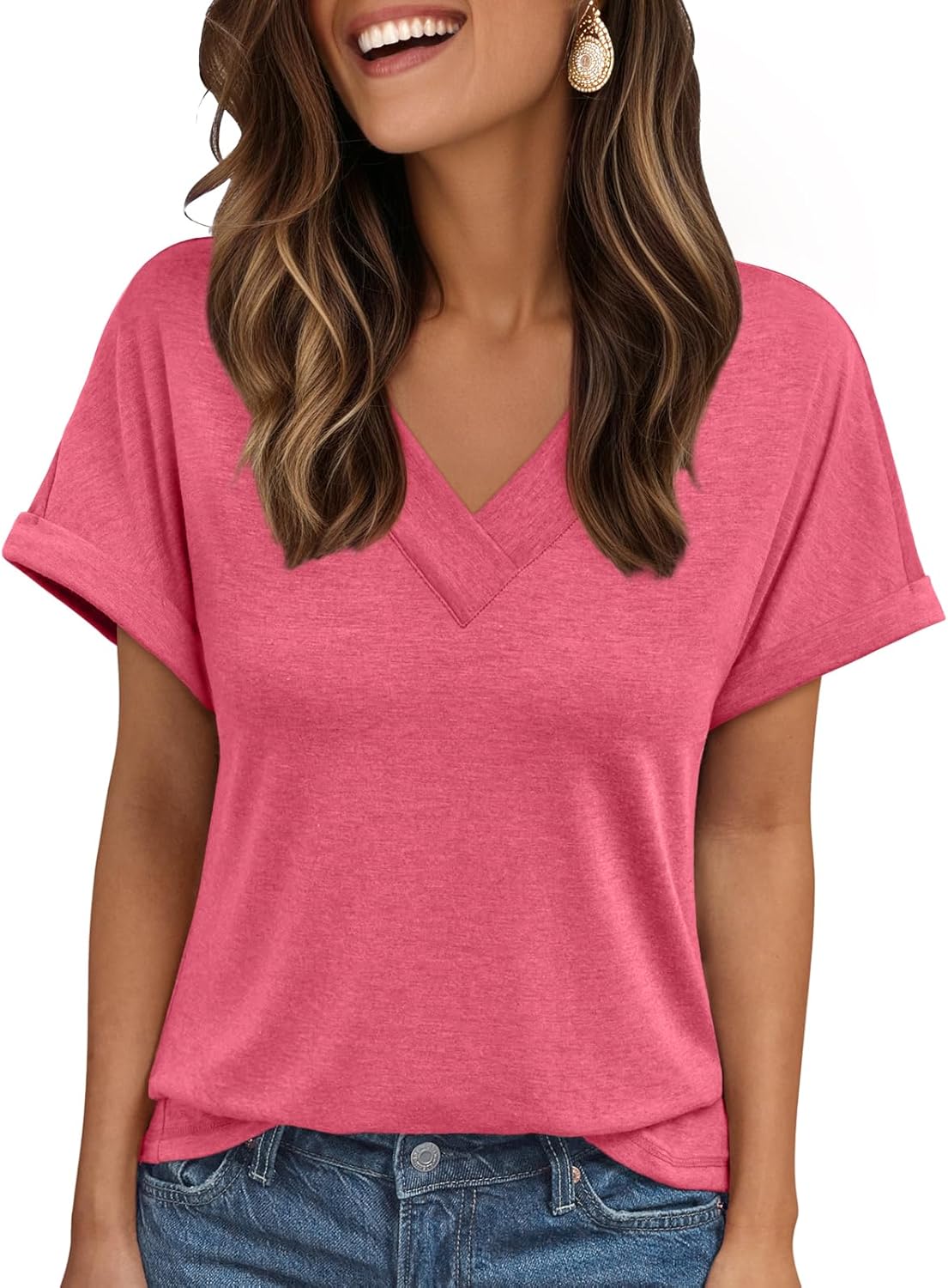 Womens Tops Short Sleeve T Shirt