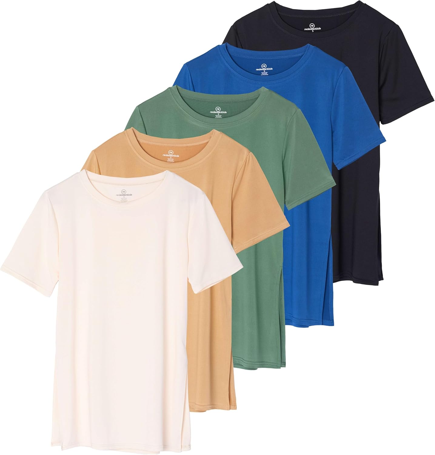 Women's Short Sleeve Active Workout T-Shirts