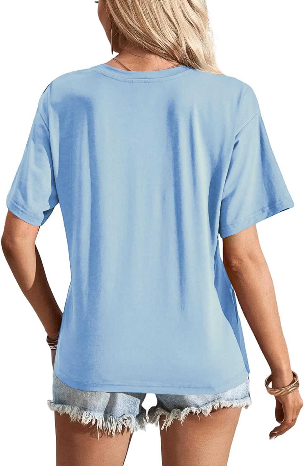 Women's T Shirts Crewneck Short Sleeve Shirt