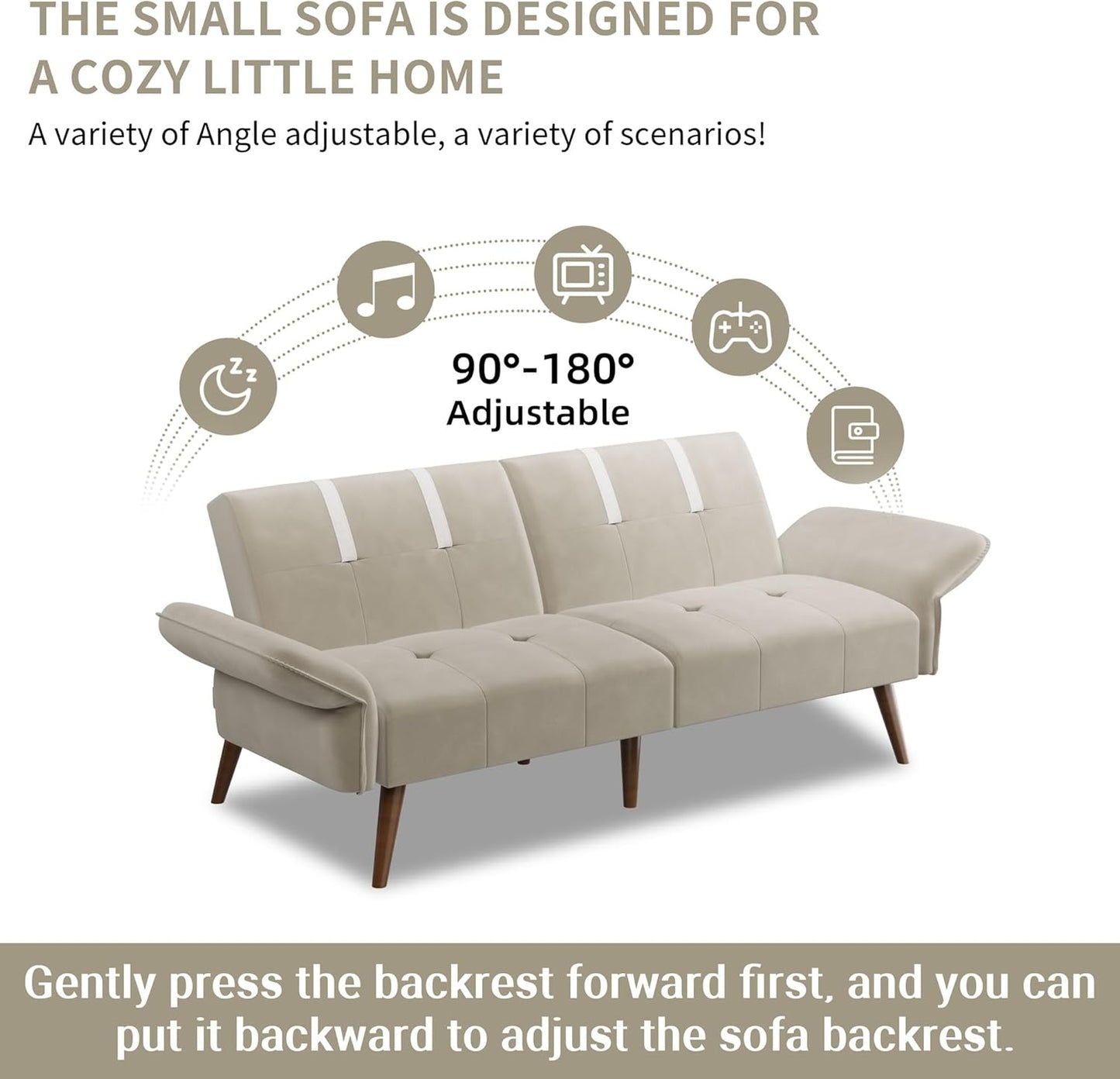 110 Inch U Shaped Sectional Sofa with Double Chaise Black