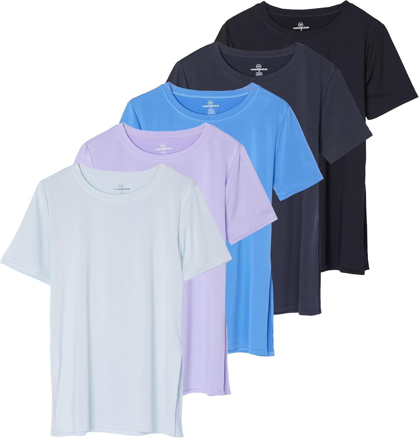 Women's Short Sleeve Active Workout T-Shirts
