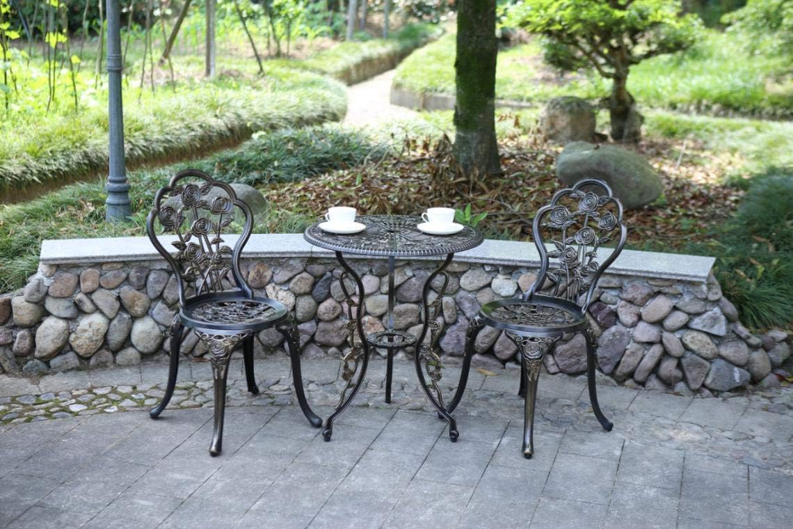 C/G 3 Piece Bistro Set Outdoor Patio Table