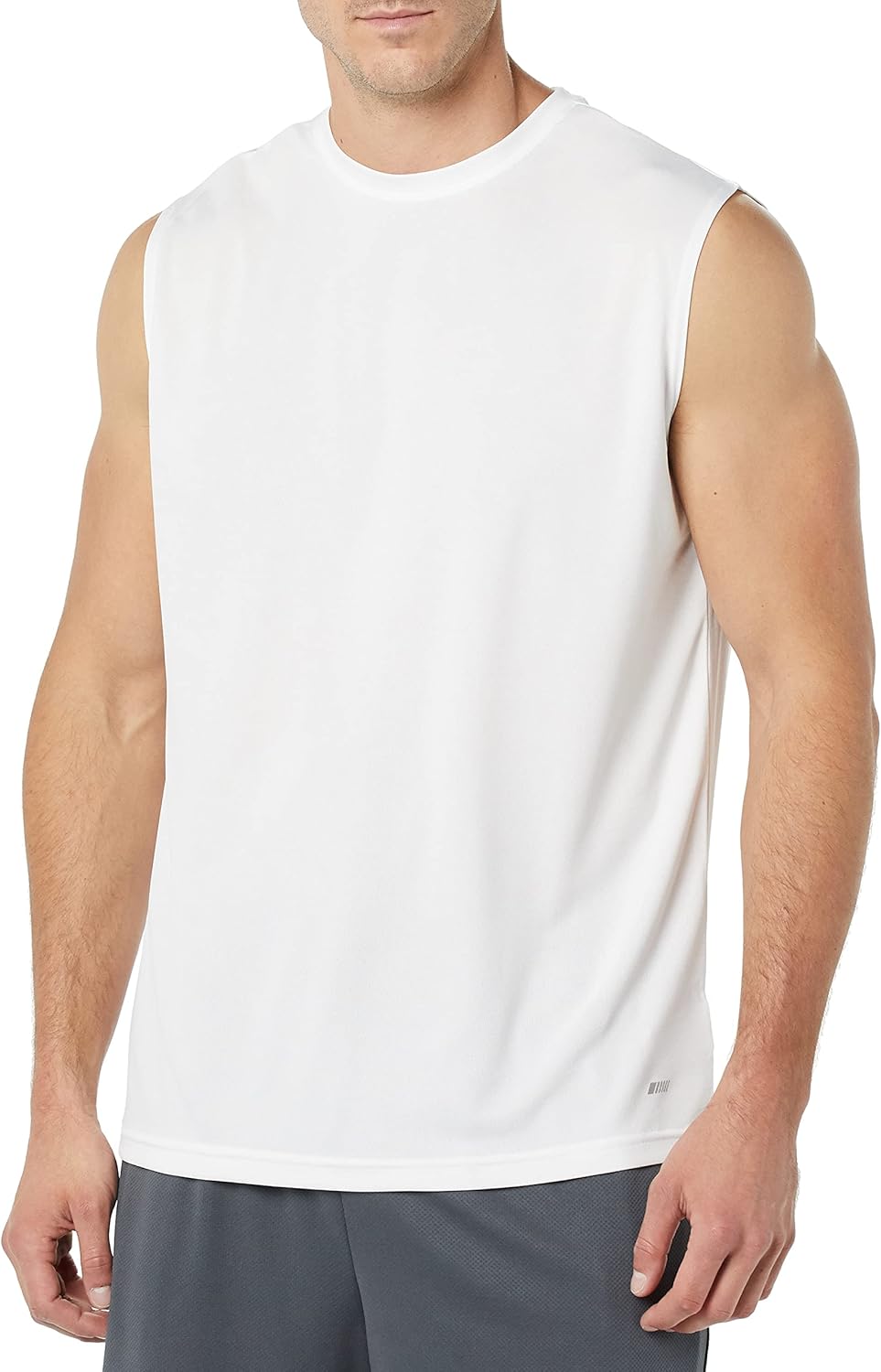 Essentials Men's Active Performance Tech Muscle Tank Pack of 2