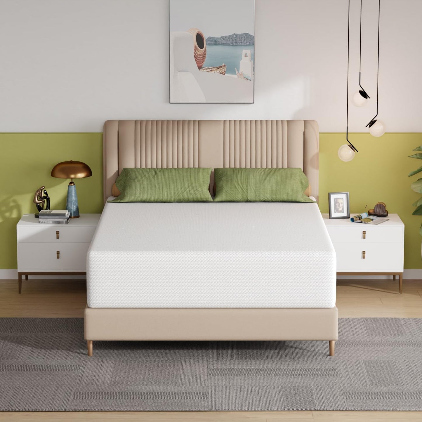 Twin 6 Inch Gel Memory Foam Mattress in a Box Medium Firm