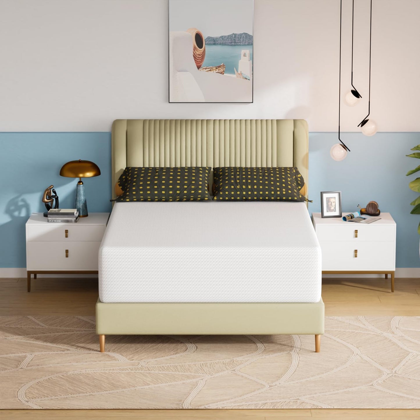 Twin 6 Inch Gel Memory Foam Mattress in a Box Medium Firm