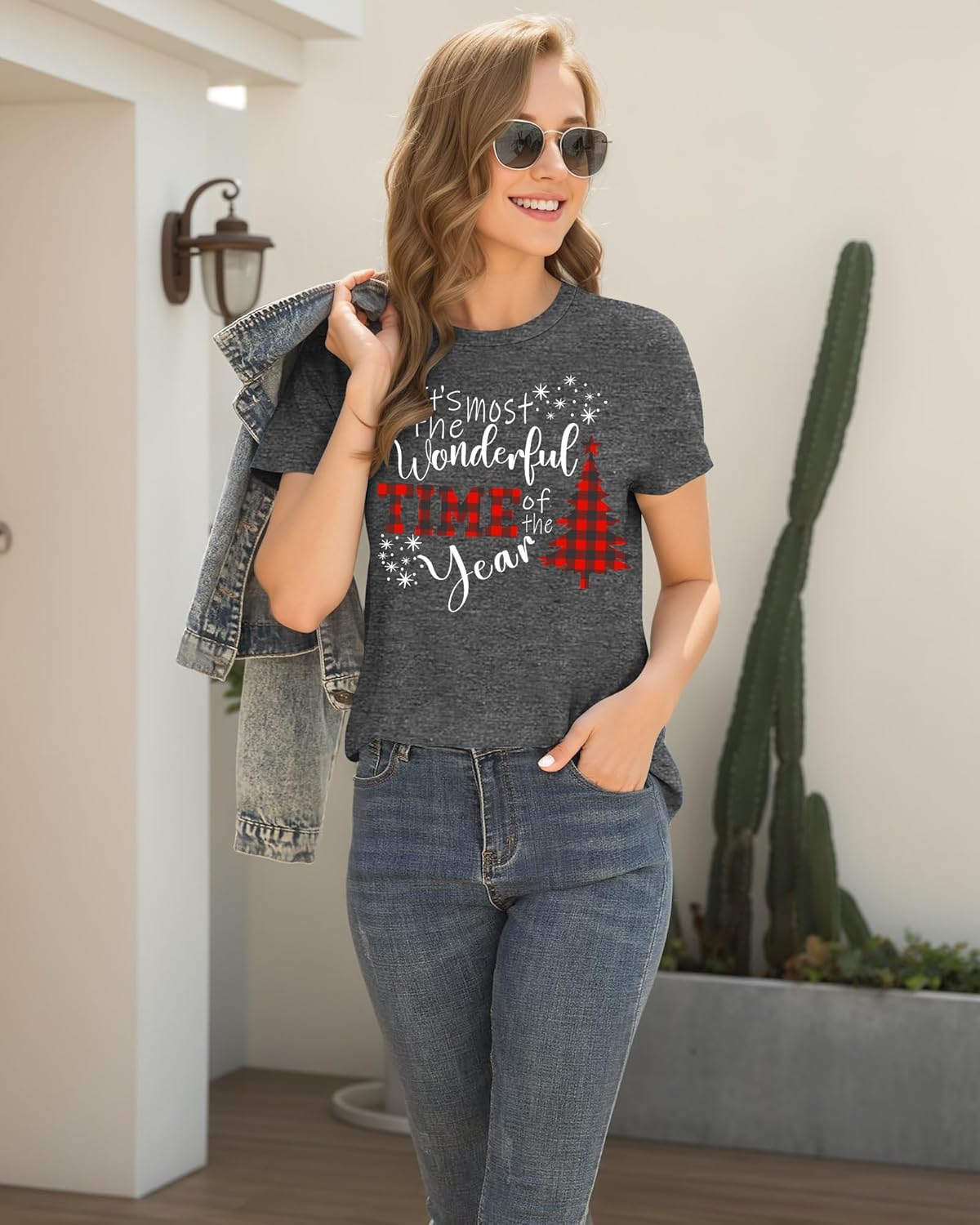 Short Sleeve Crew Neck Casual Shirts Basic Tee Summer Tops