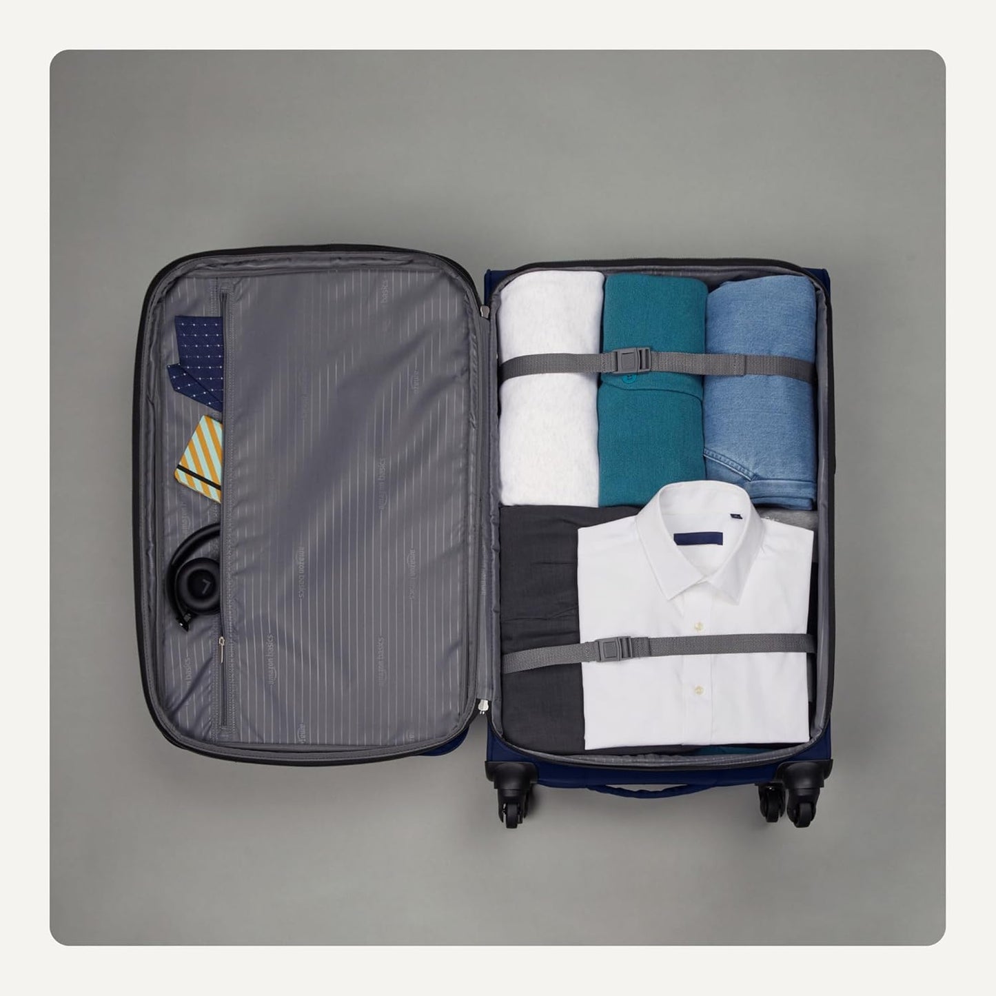 20" Luggage, Softside Suitcase With TSA Lock