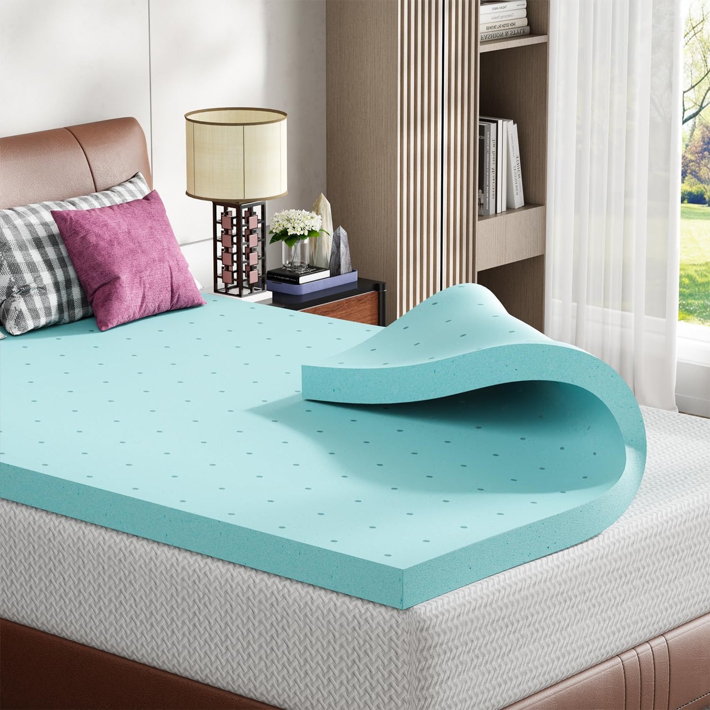 Twin 6 Inch Gel Memory Foam Mattress in a Box Medium Firm
