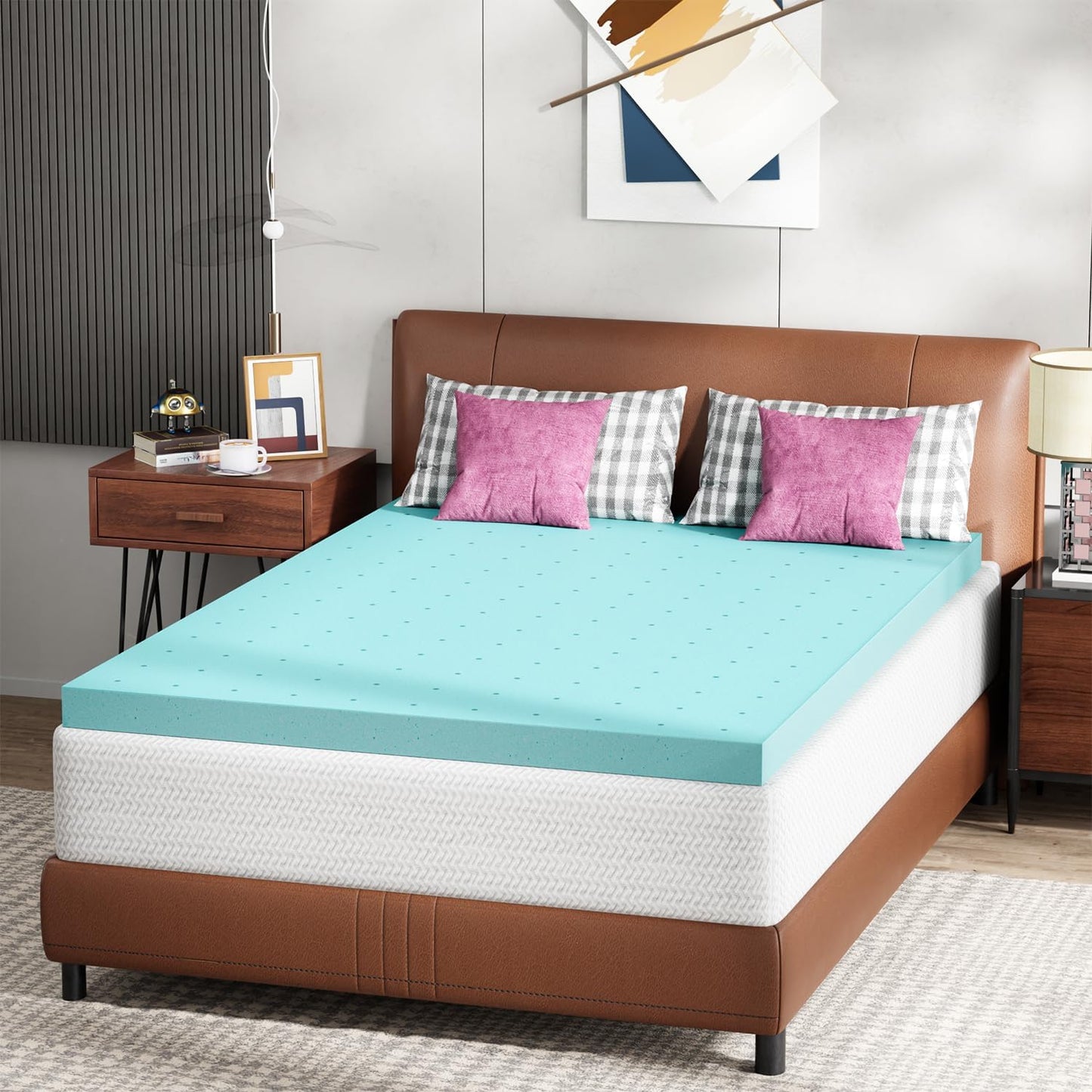 Twin 6 Inch Gel Memory Foam Mattress in a Box Medium Firm