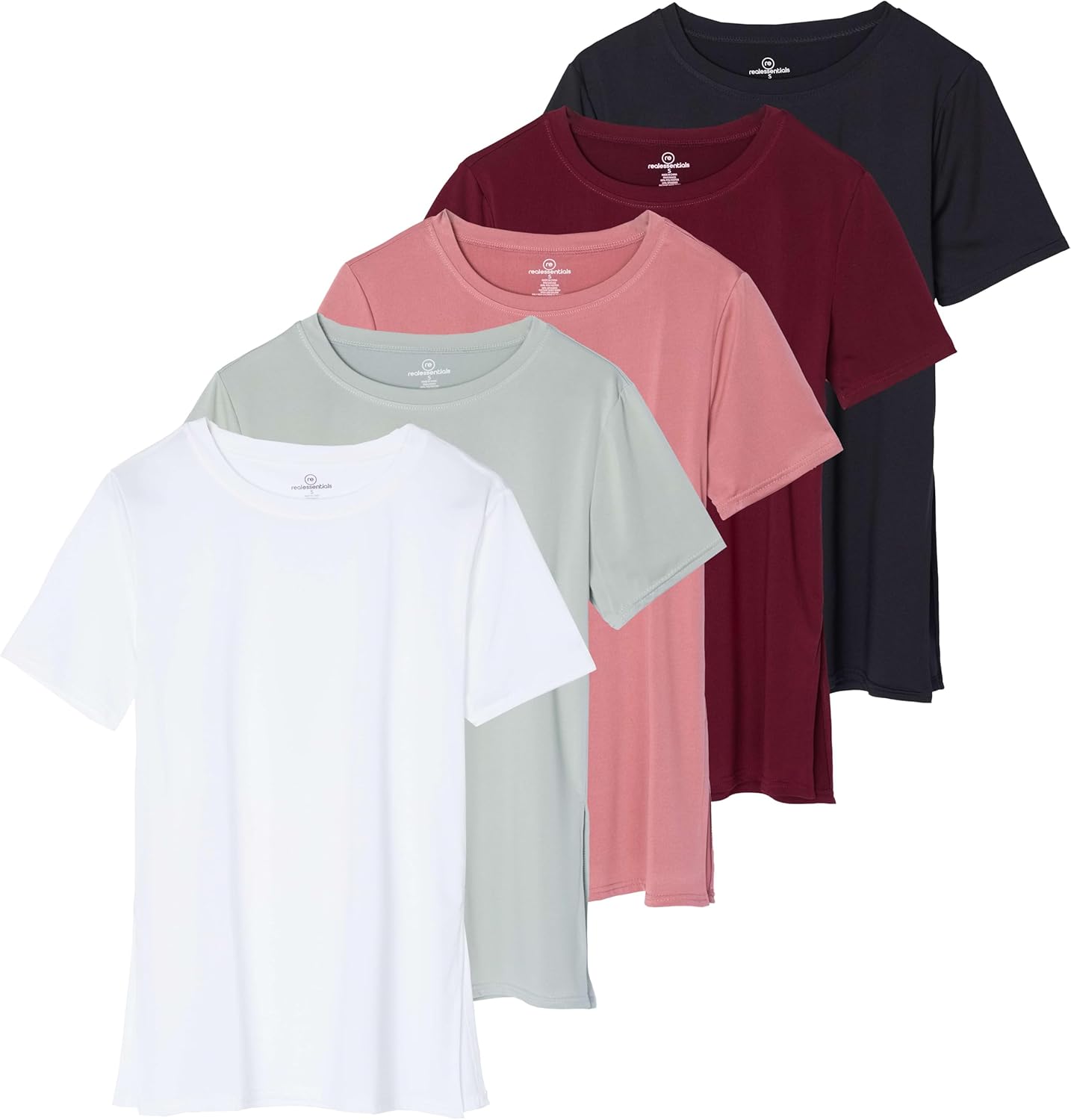 Women's Short Sleeve Active Workout T-Shirts