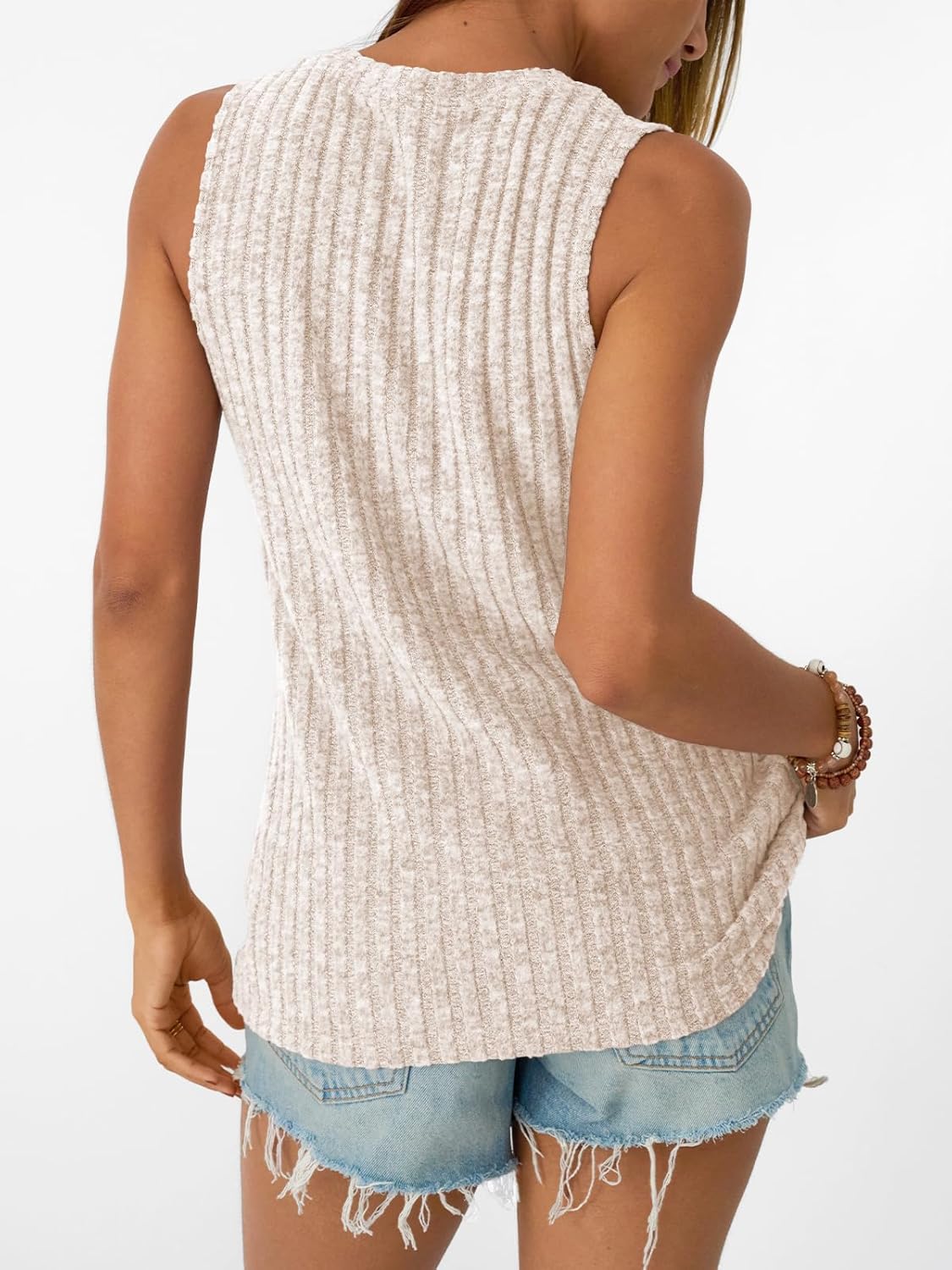 Womens Tank Tops Sleeveless Tunic Summer Basic Soft Casual Trendy Vacation Outfits