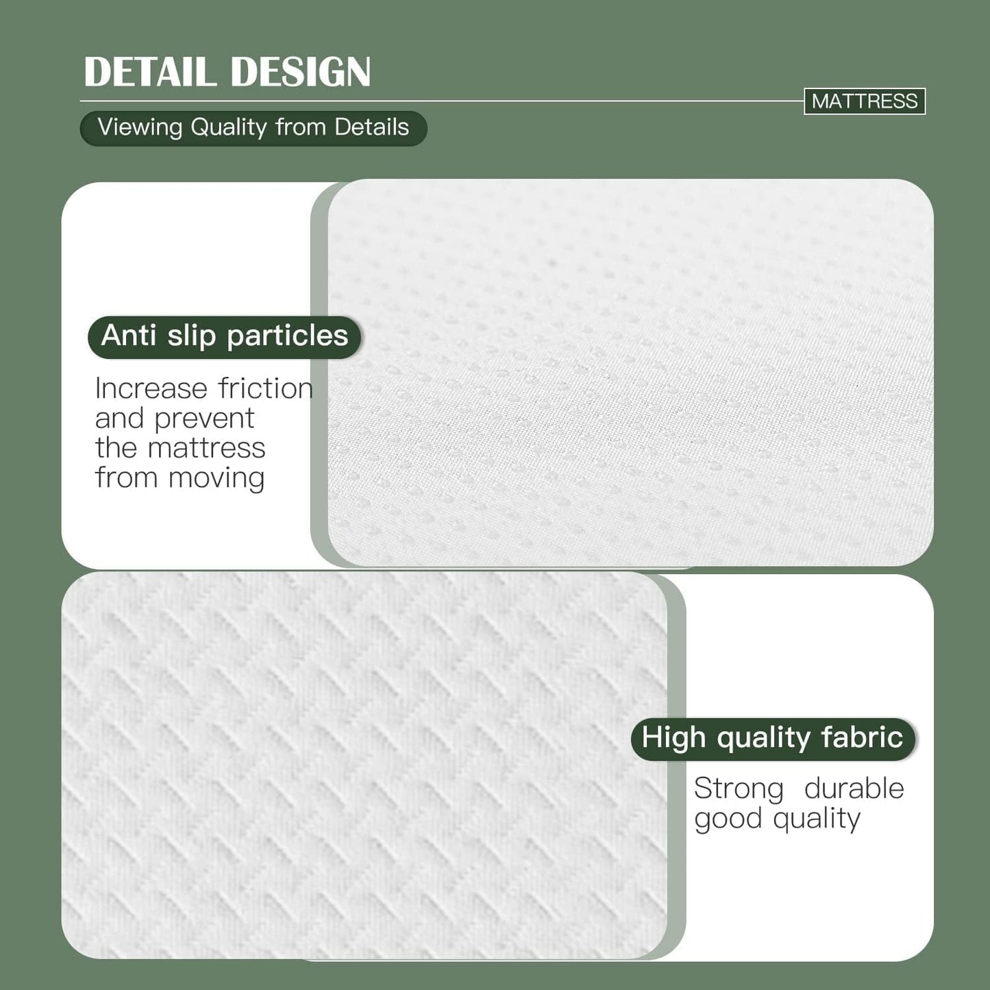 Twin 6 Inch Gel Memory Foam Mattress in a Box Medium Firm