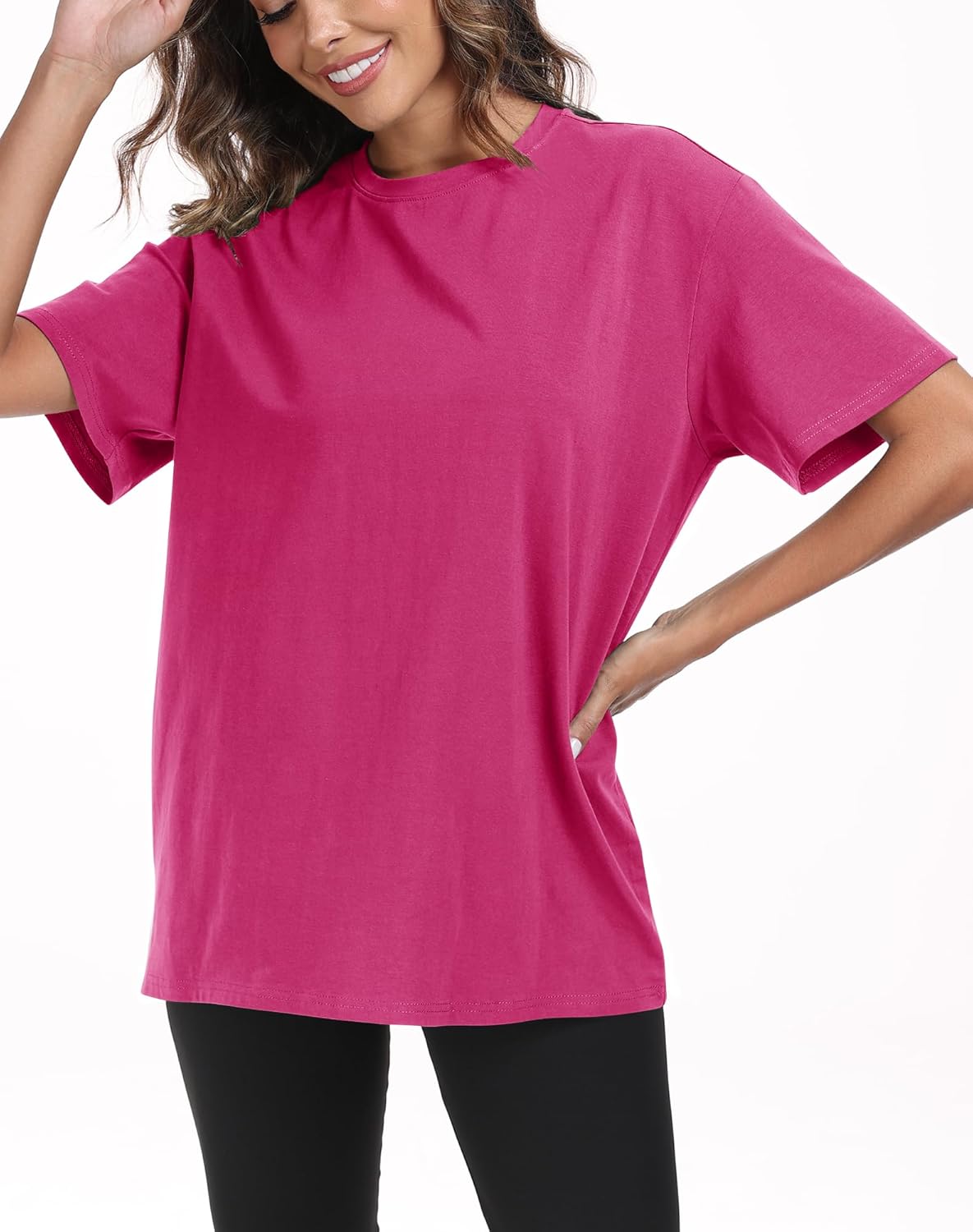 Womens Oversized Short Sleeve T Shirts
