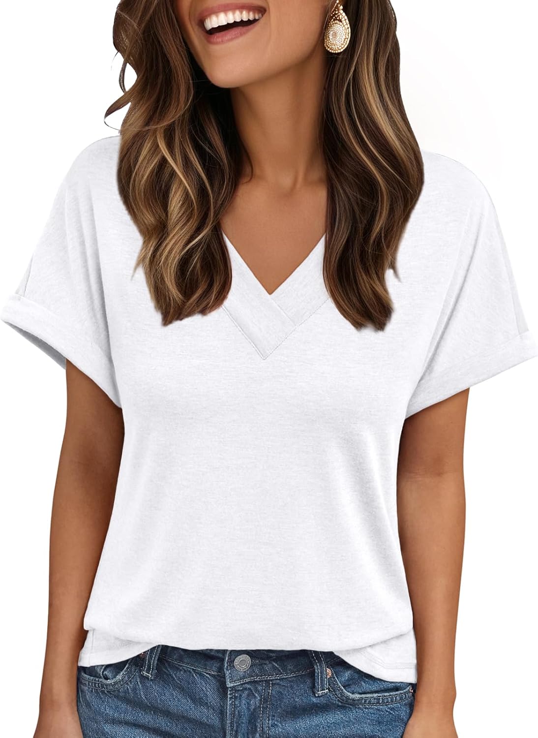 Womens Tops Short Sleeve T Shirt
