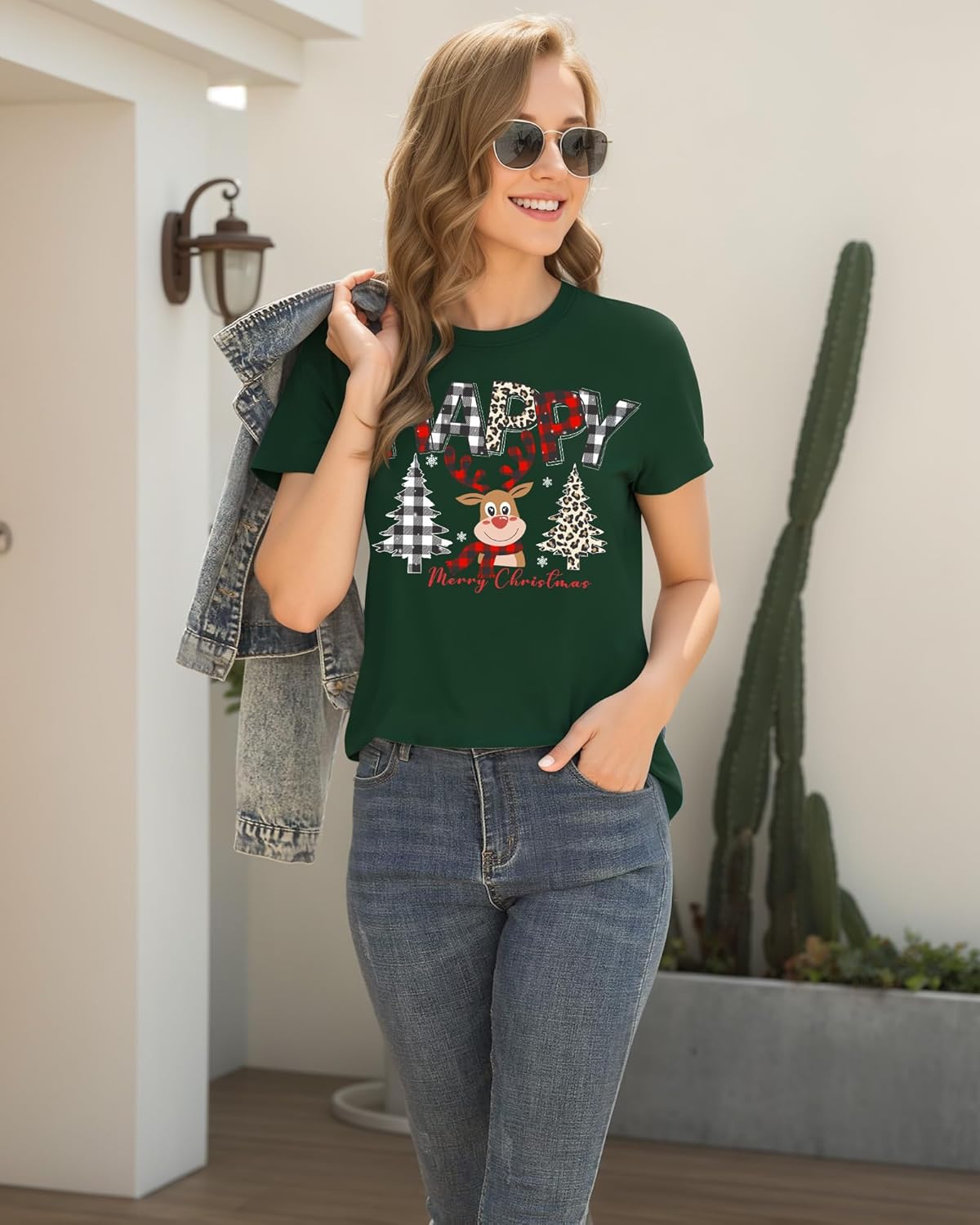 Short Sleeve Crew Neck Casual Shirts Basic Tee Summer Tops