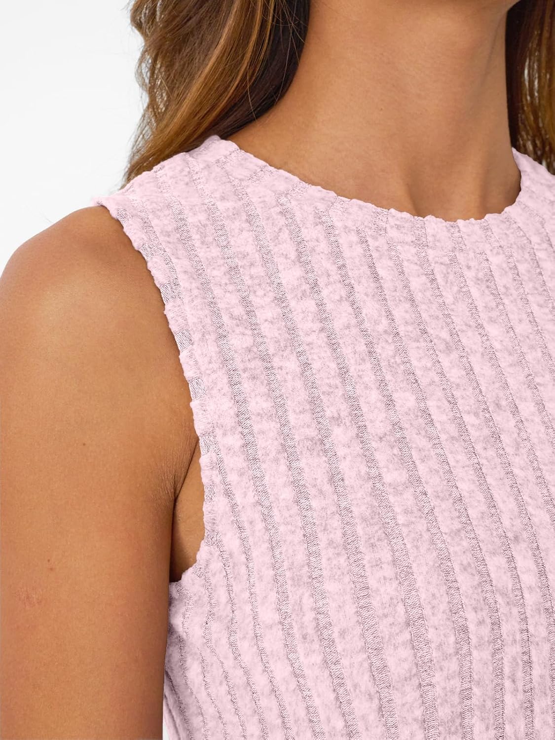 Womens Tank Tops Sleeveless Tunic Summer Basic Soft Casual Trendy Vacation Outfits