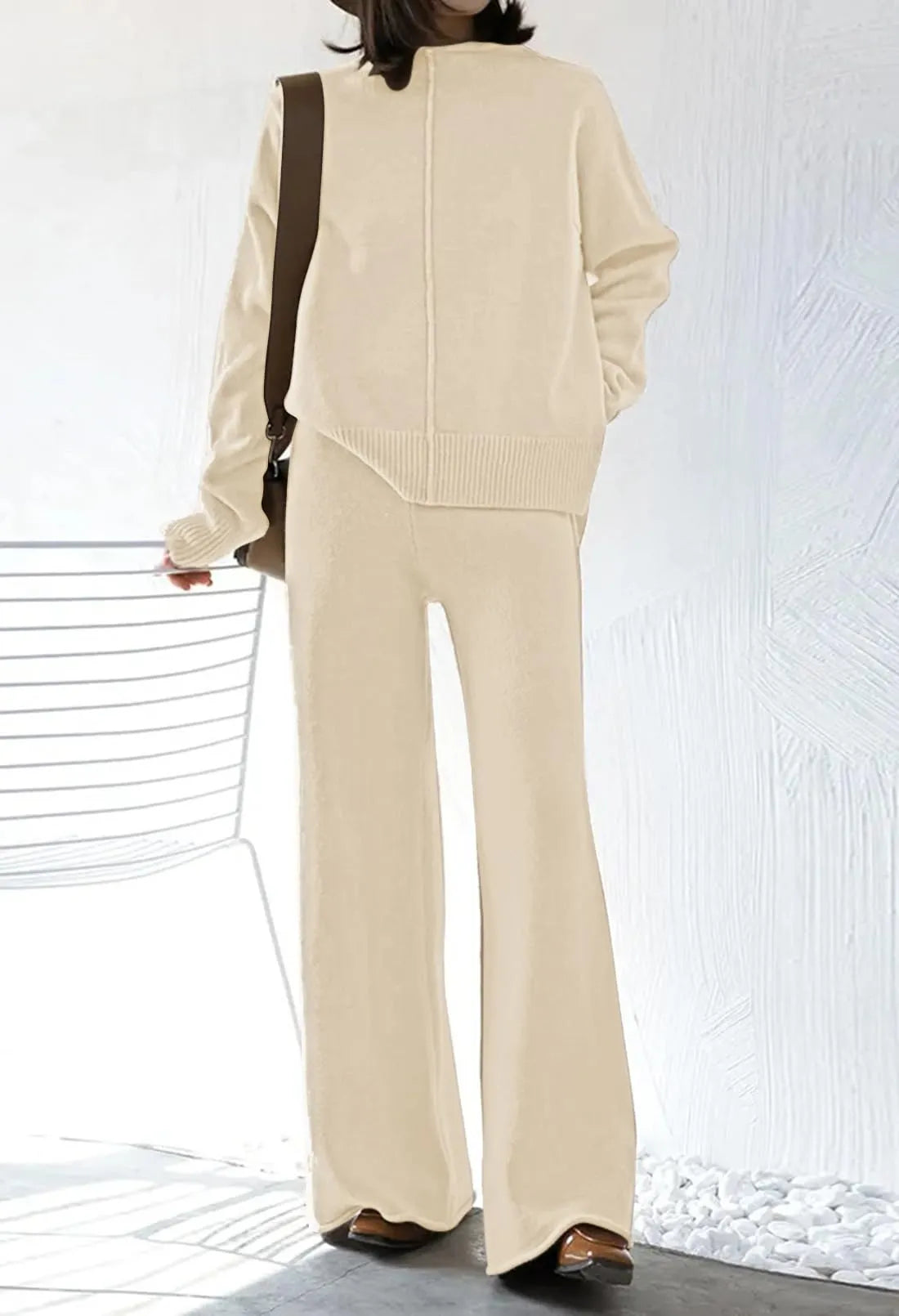 Womens 2 Piece Outfit Set Long Sleeve