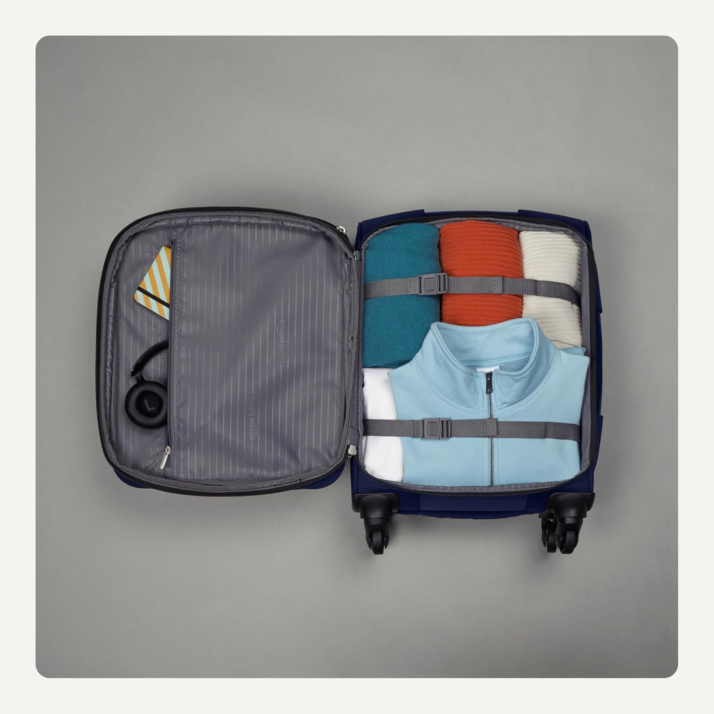20" Luggage, Softside Suitcase With TSA Lock