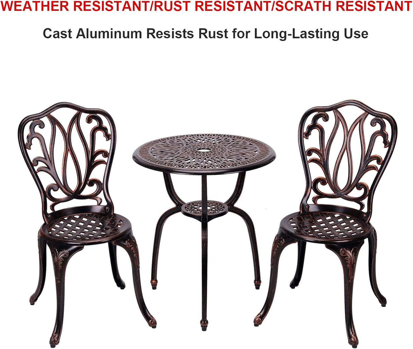 C/G 3 Piece Bistro Set Outdoor Patio Table