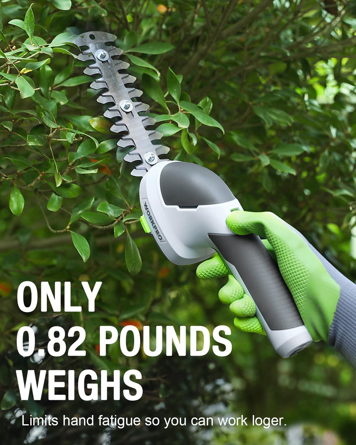 WORKPRO Cordless Grass Shear & Shrubbery Trimmer
