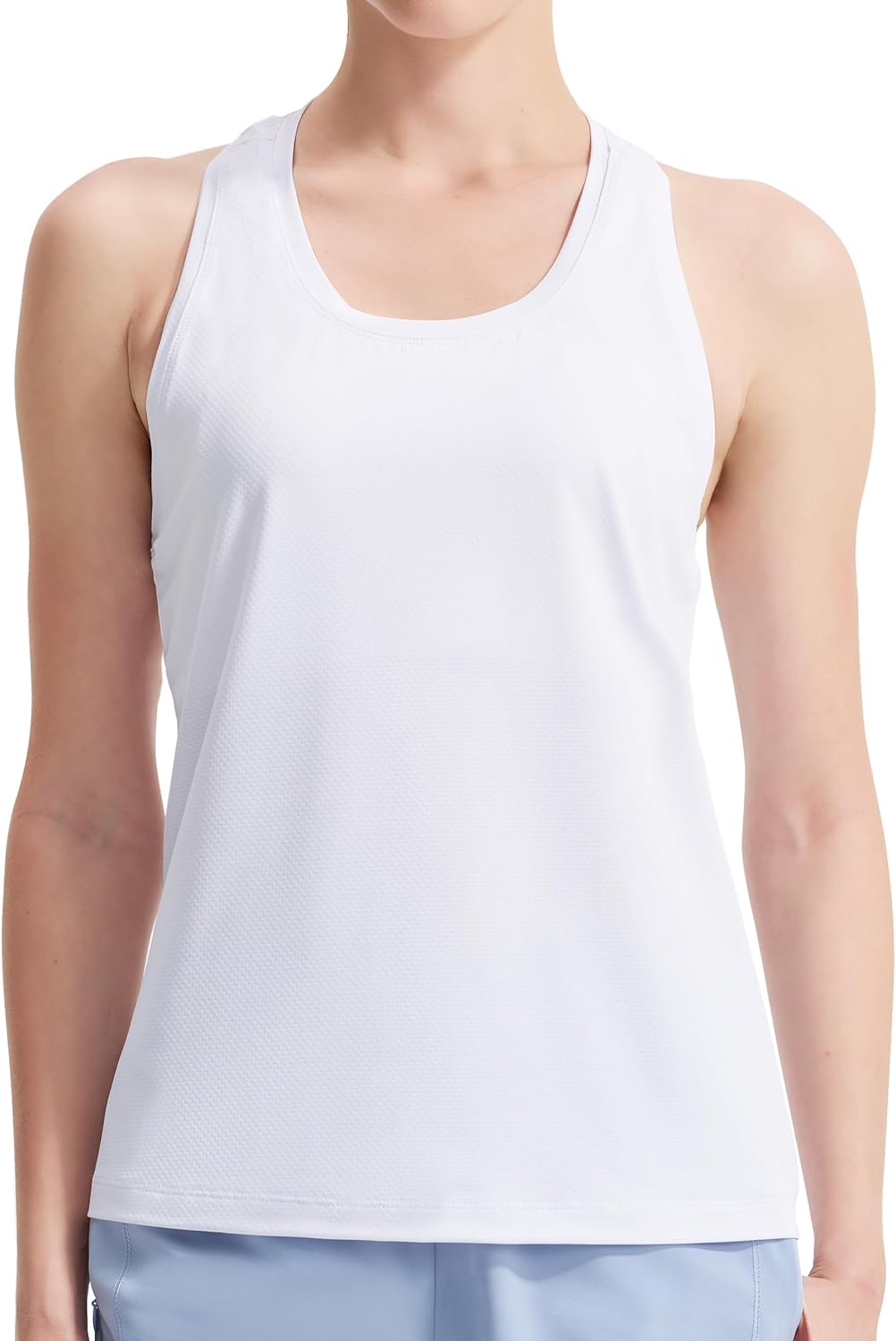Womens Racerback Workout Tank Tops Lightweight for Running Yoga Gym Casual