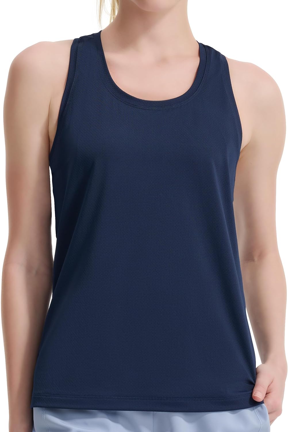 Womens Racerback Workout Tank Tops Lightweight for Running Yoga Gym Casual