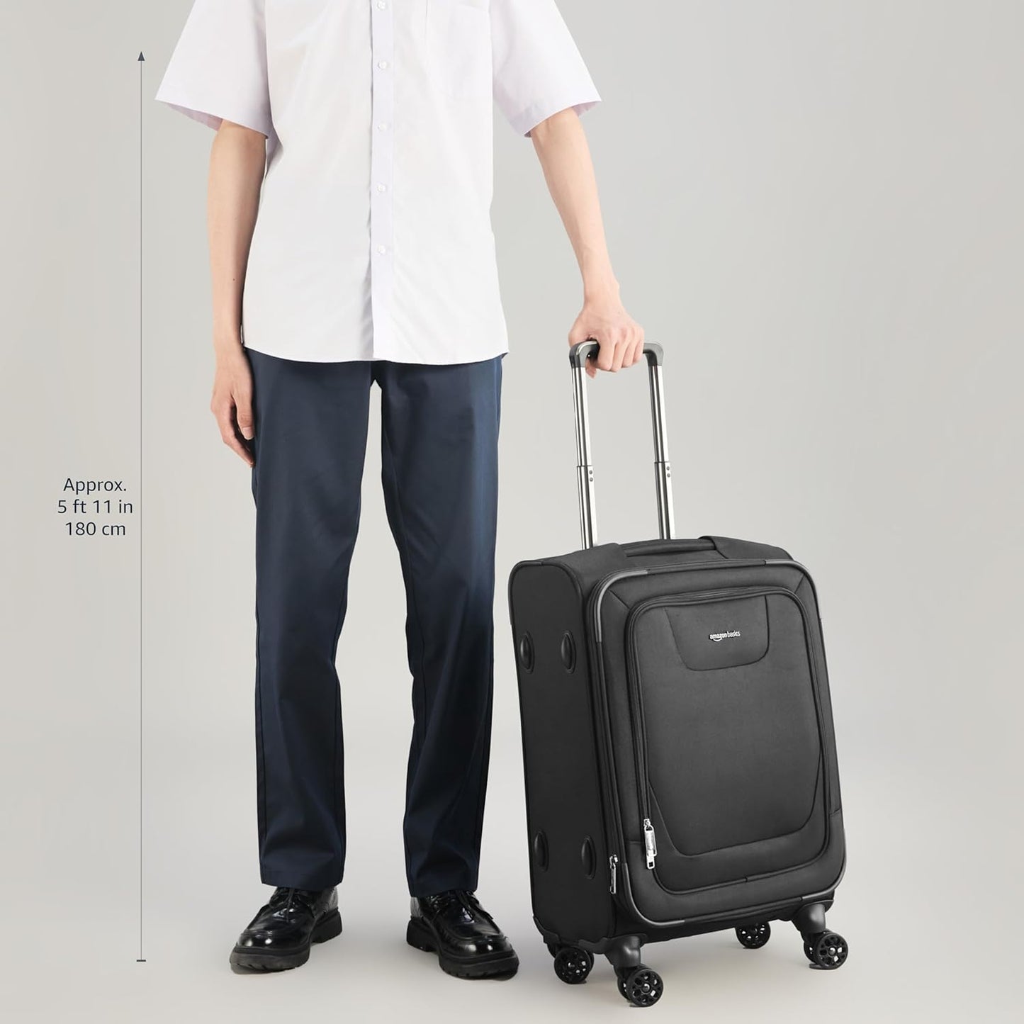 20" Luggage, Softside Suitcase With TSA Lock