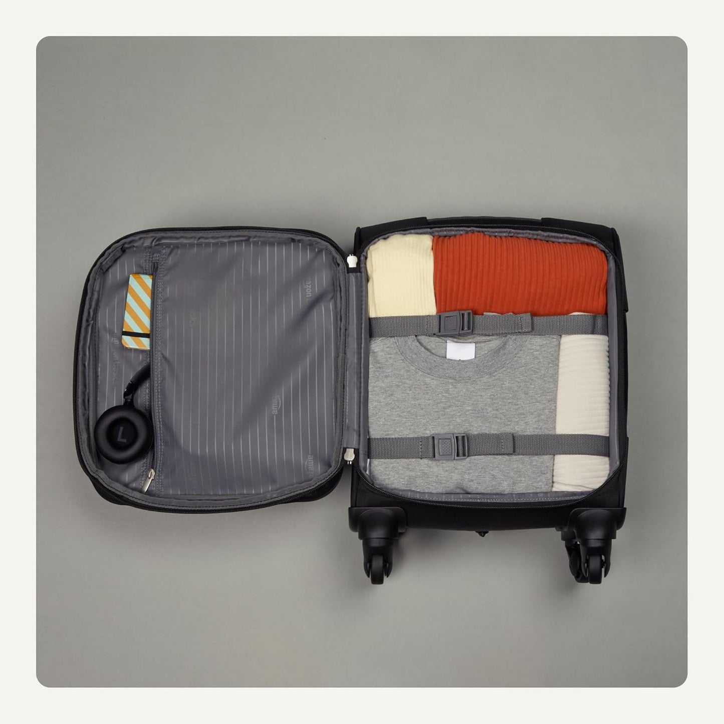 20" Luggage, Softside Suitcase With TSA Lock