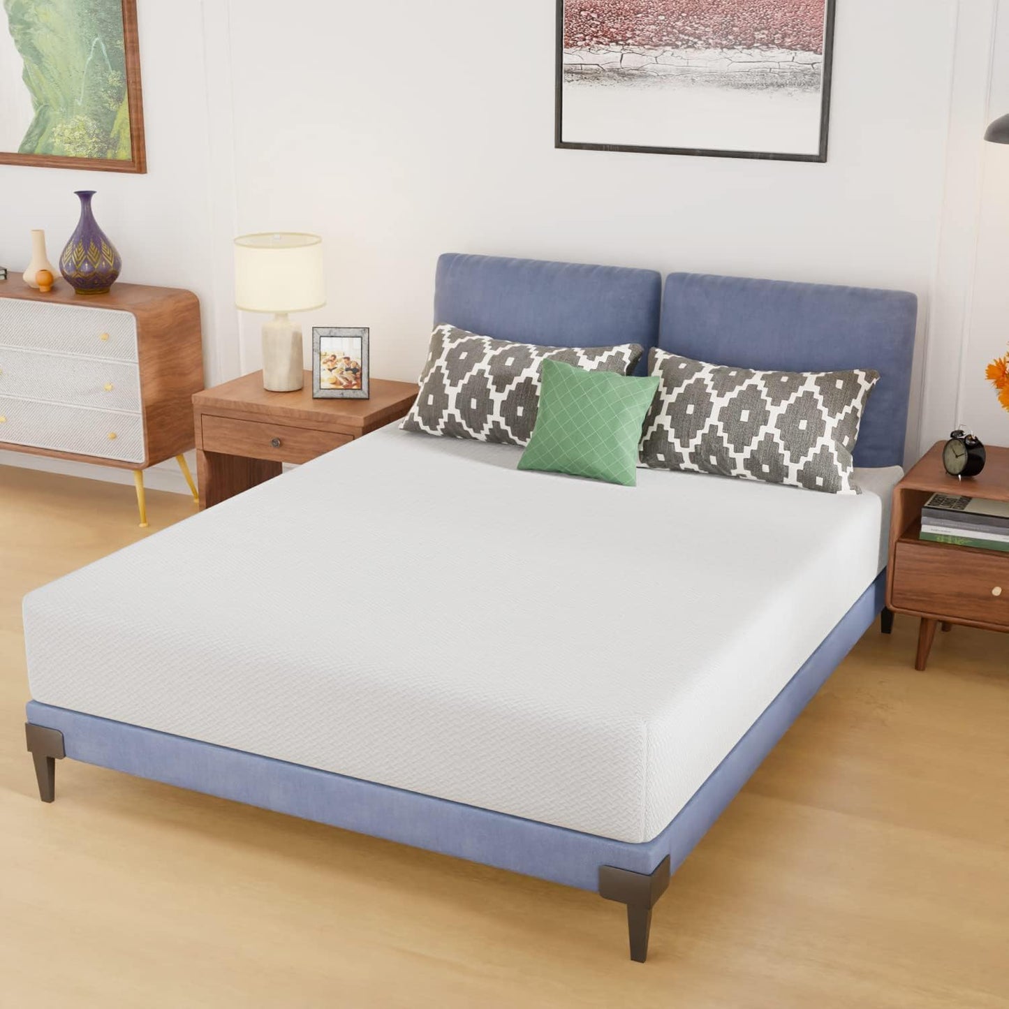 Twin 6 Inch Gel Memory Foam Mattress in a Box Medium Firm