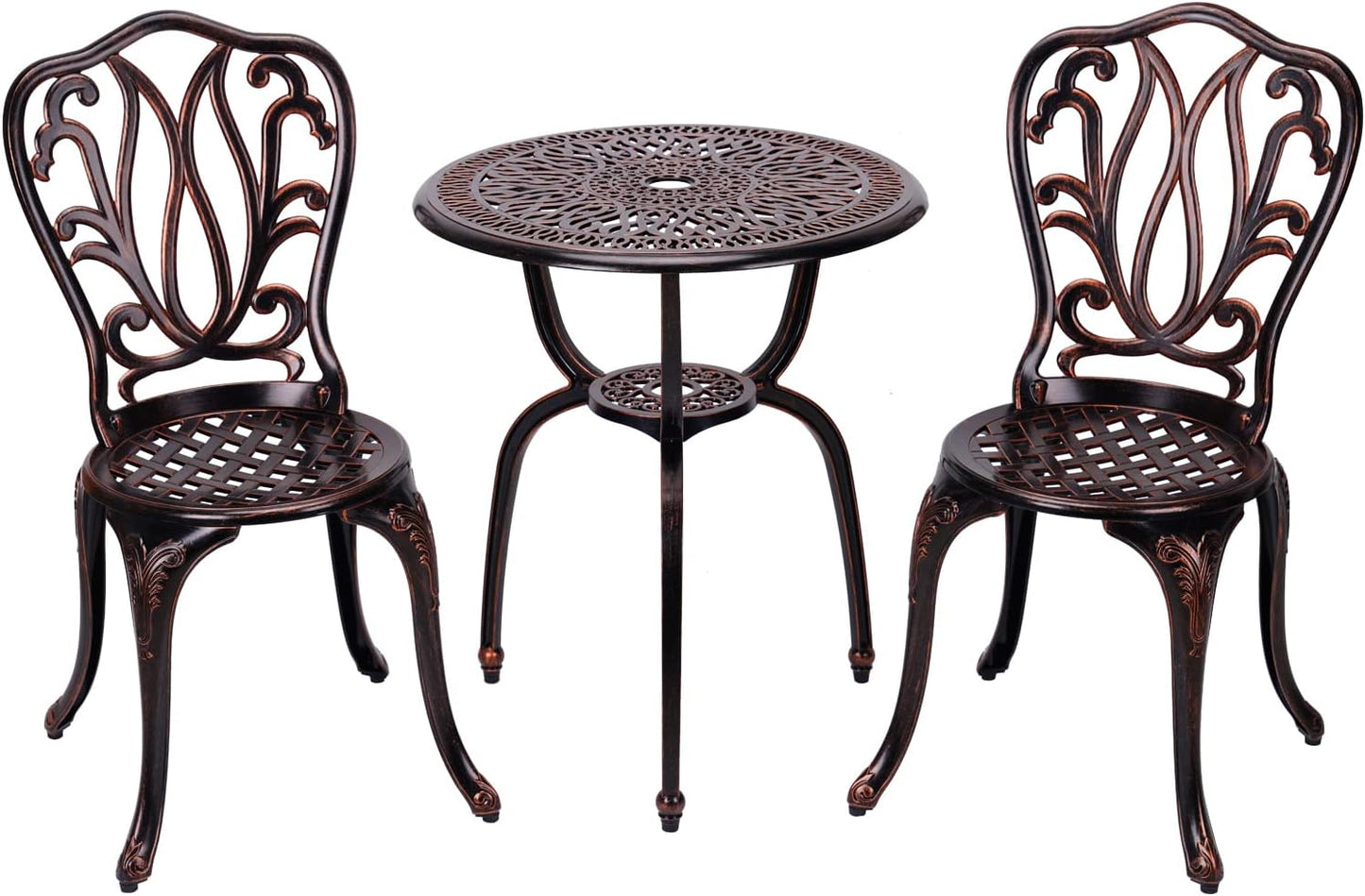 C/G 3 Piece Bistro Set Outdoor Patio Table