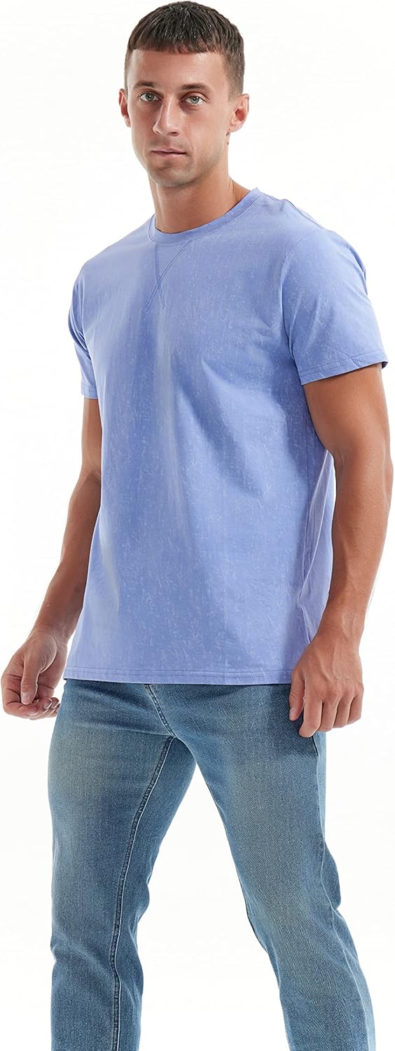 Men's T-Shirts Premium Cotton Crew Neck Tees