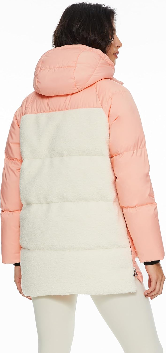 Women’s Thickened Hooded Down Coat Winter Puffer Jacket